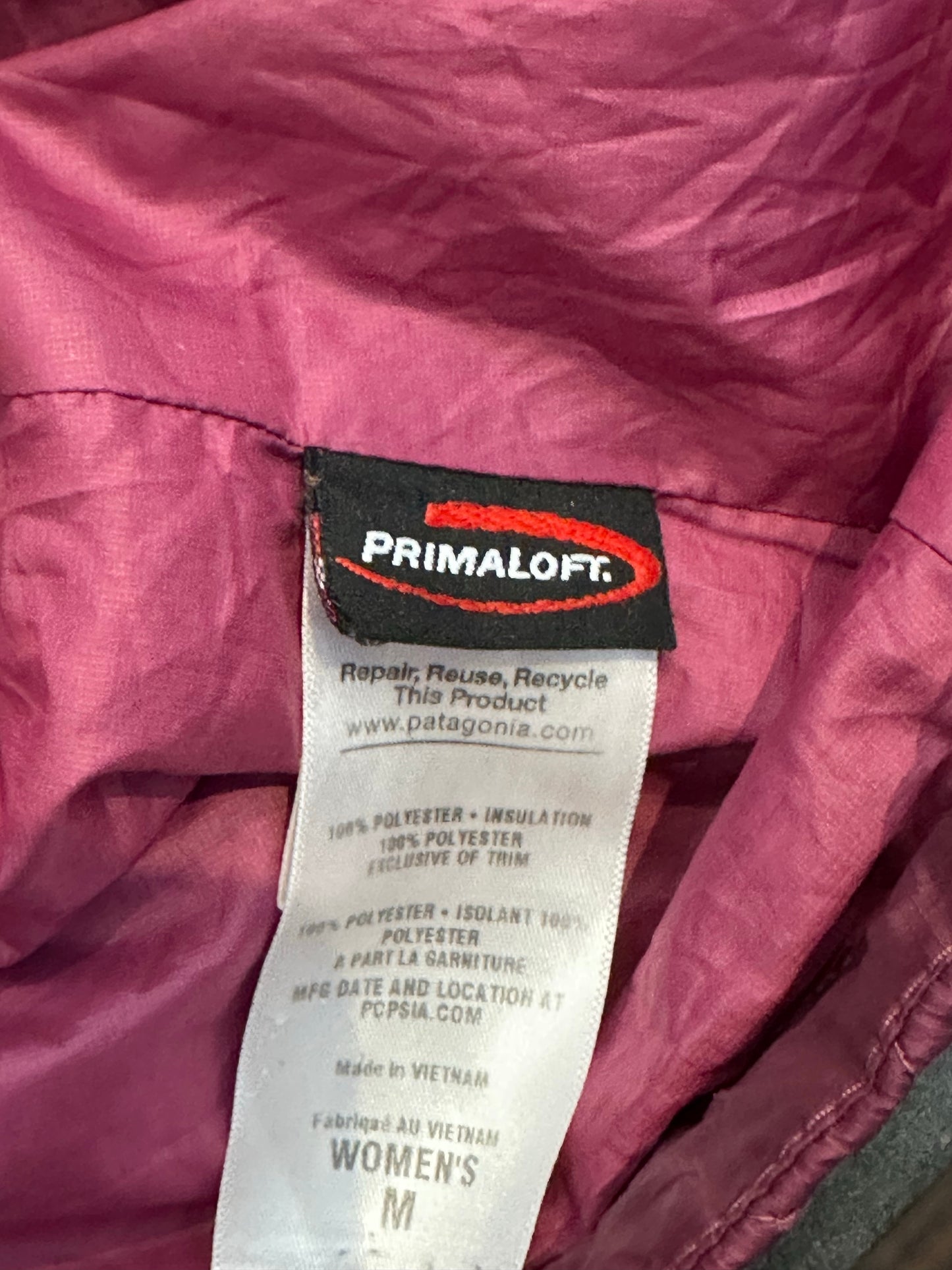Primaloft Jacke von Patagonia (M Damen) Nano Puff lila