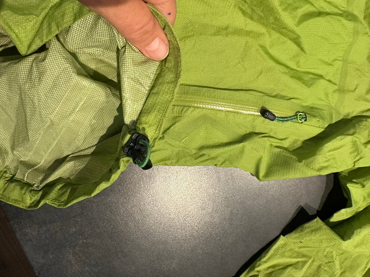 Leichte Regen Jacke Mountain Equipment (M-L Herren) grün
