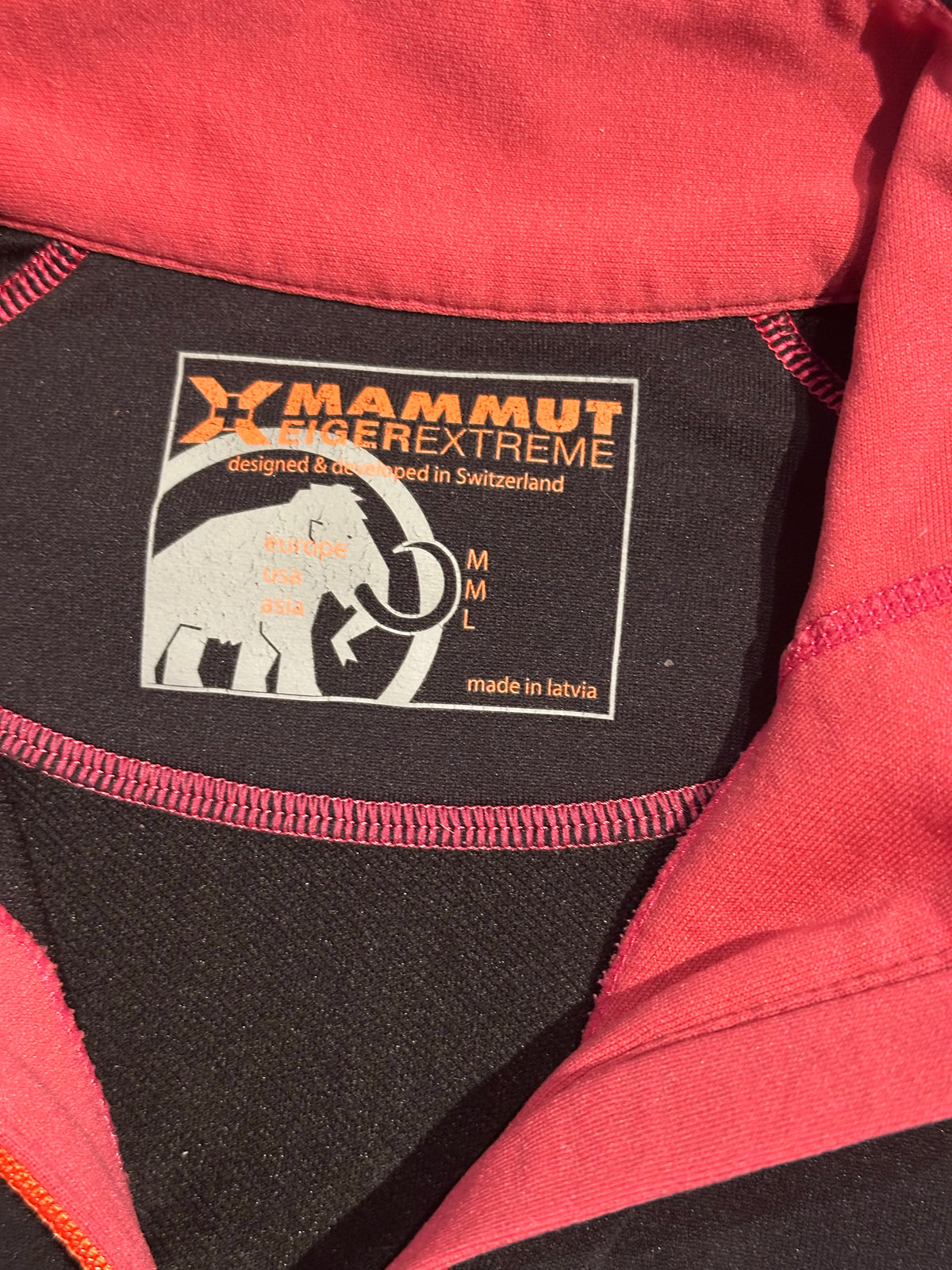Longleeve / Ski Pullover Mammut (M Damen) schwarz
