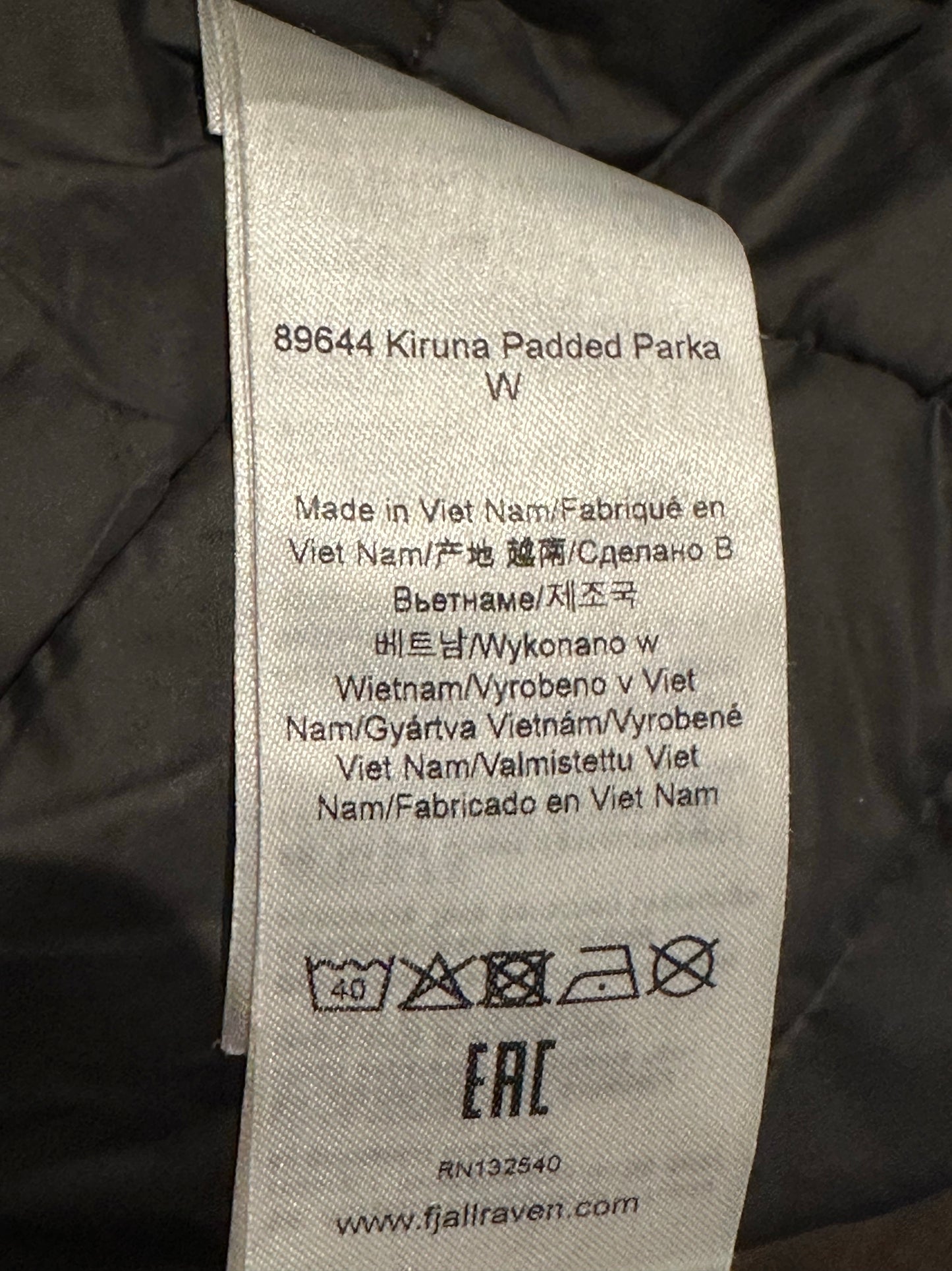 Jacke von Fjällräven (XL Damen) Kiruna Parka Mantel gelb