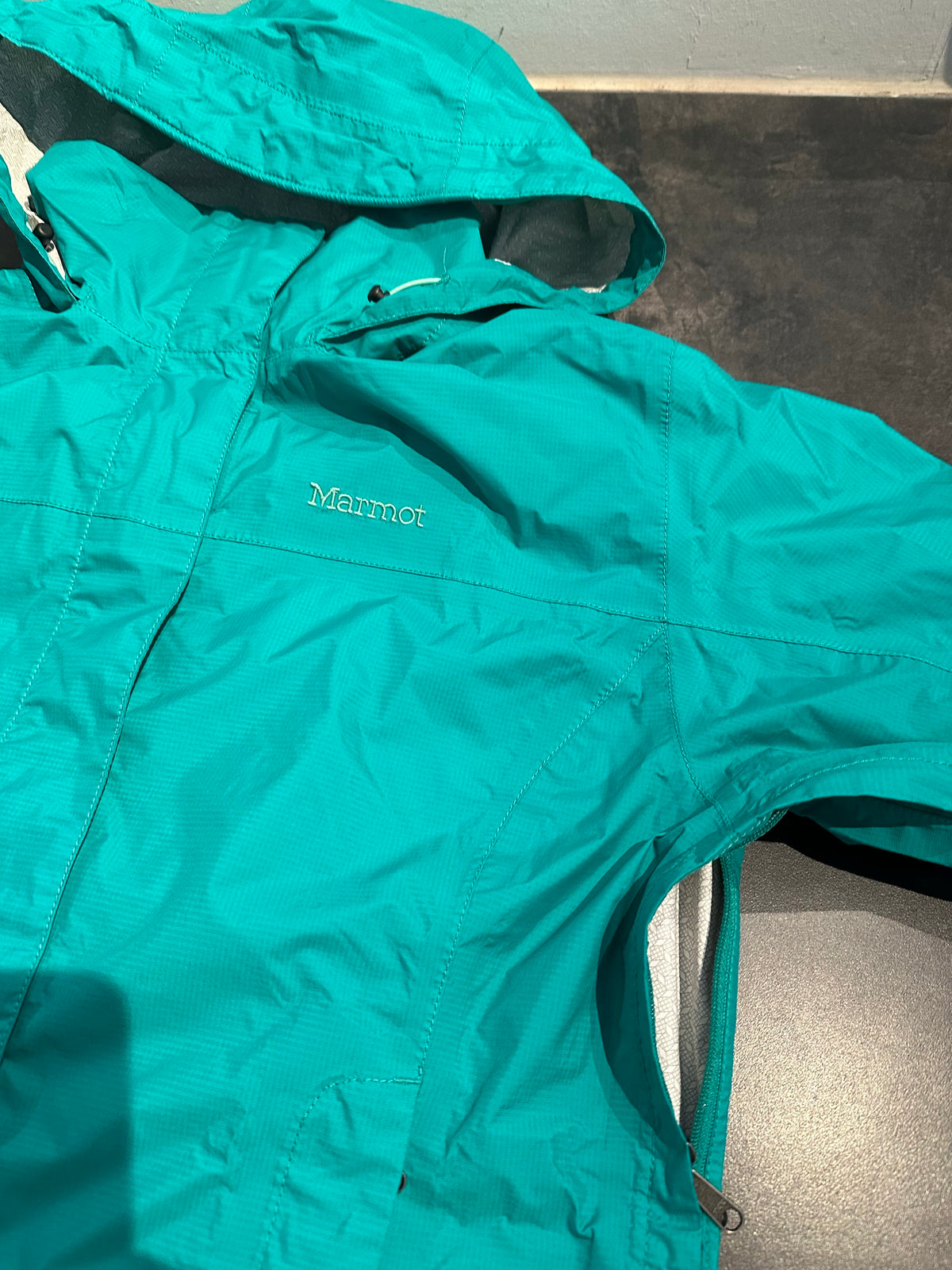 Hardshell Jacke von Marmot (L Damen) Regenjacke türkis