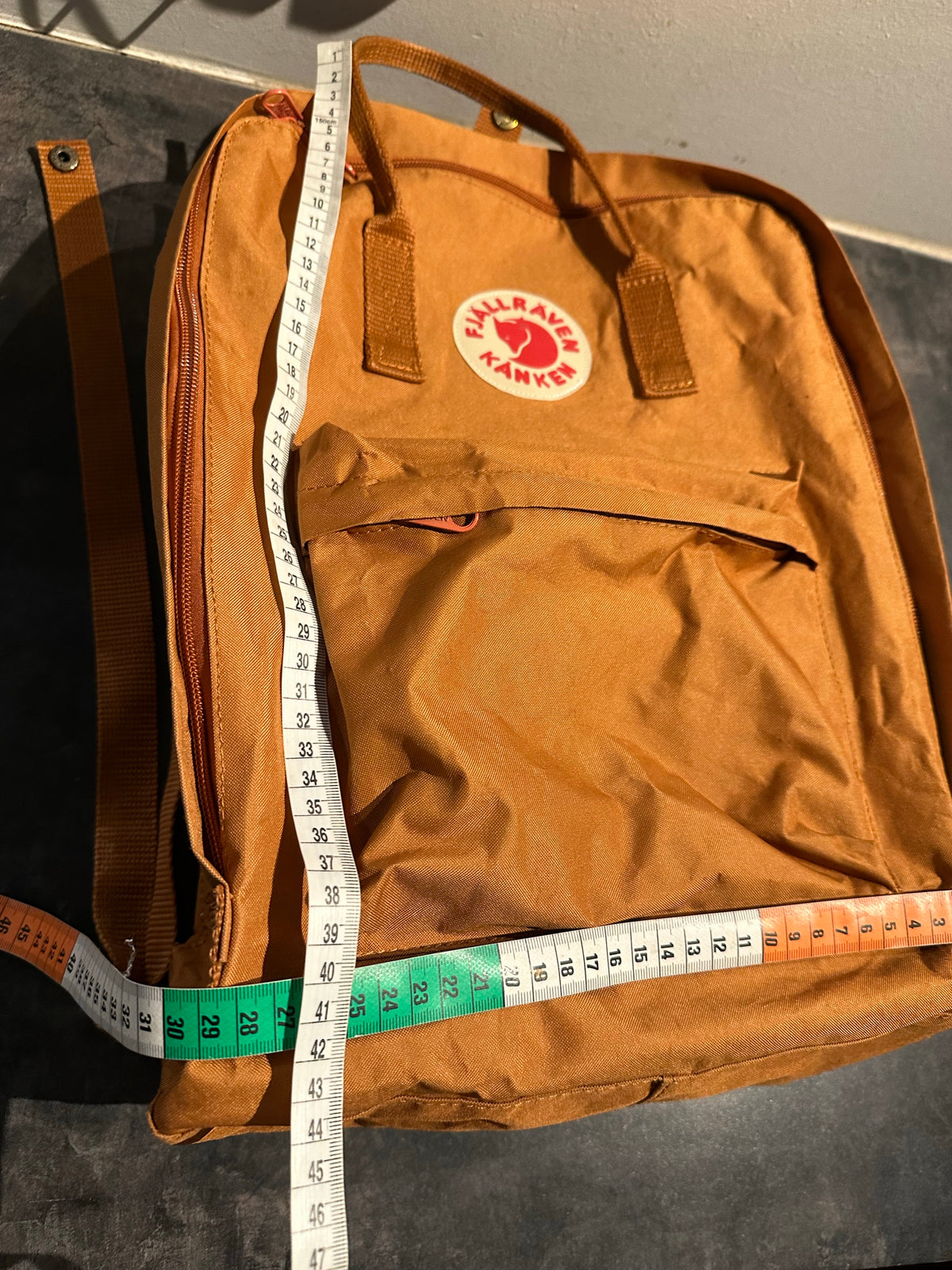 Fjällräven kanken Rucksack große Version orange