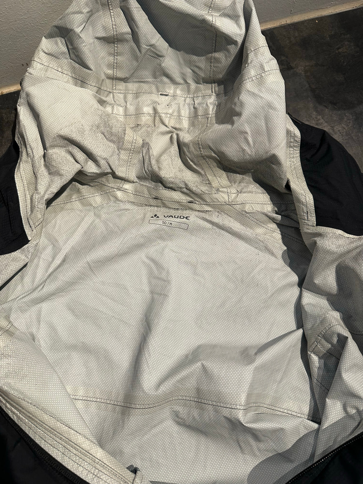Outdoor Regen Jacke von Vaude (M Herren ) schwarz