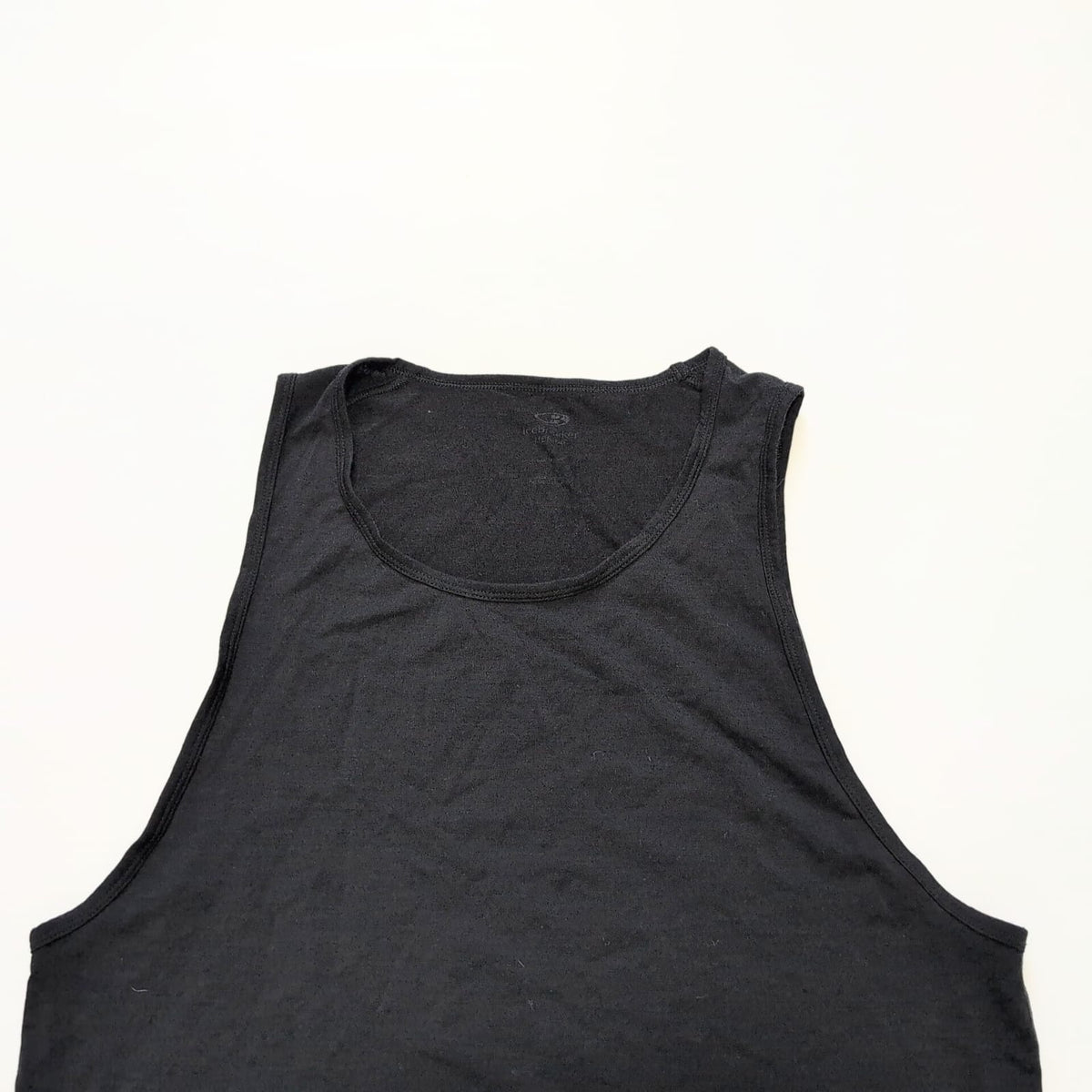 Tank-Top von Icebreaker Merino (L Herren) Sport Shirt schwarz