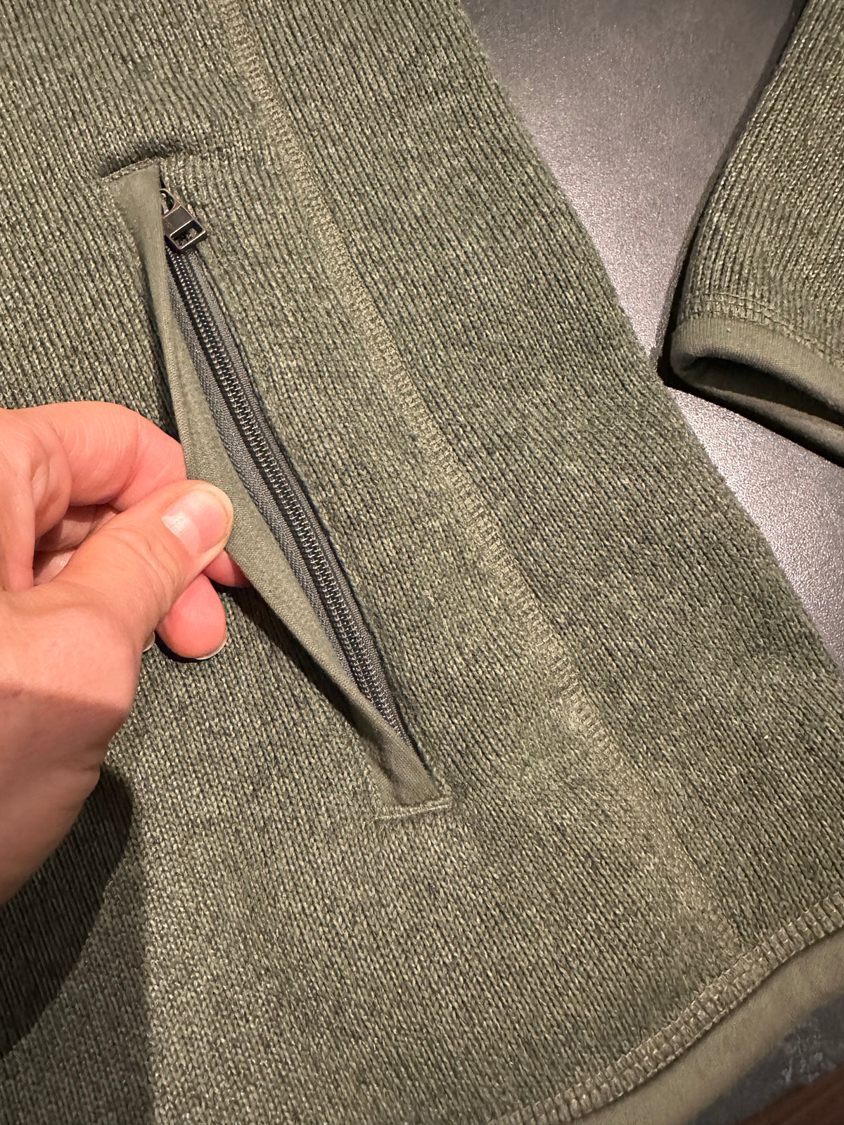 Patagonia Fleece Jacke (L Herren) Better Sweater grün