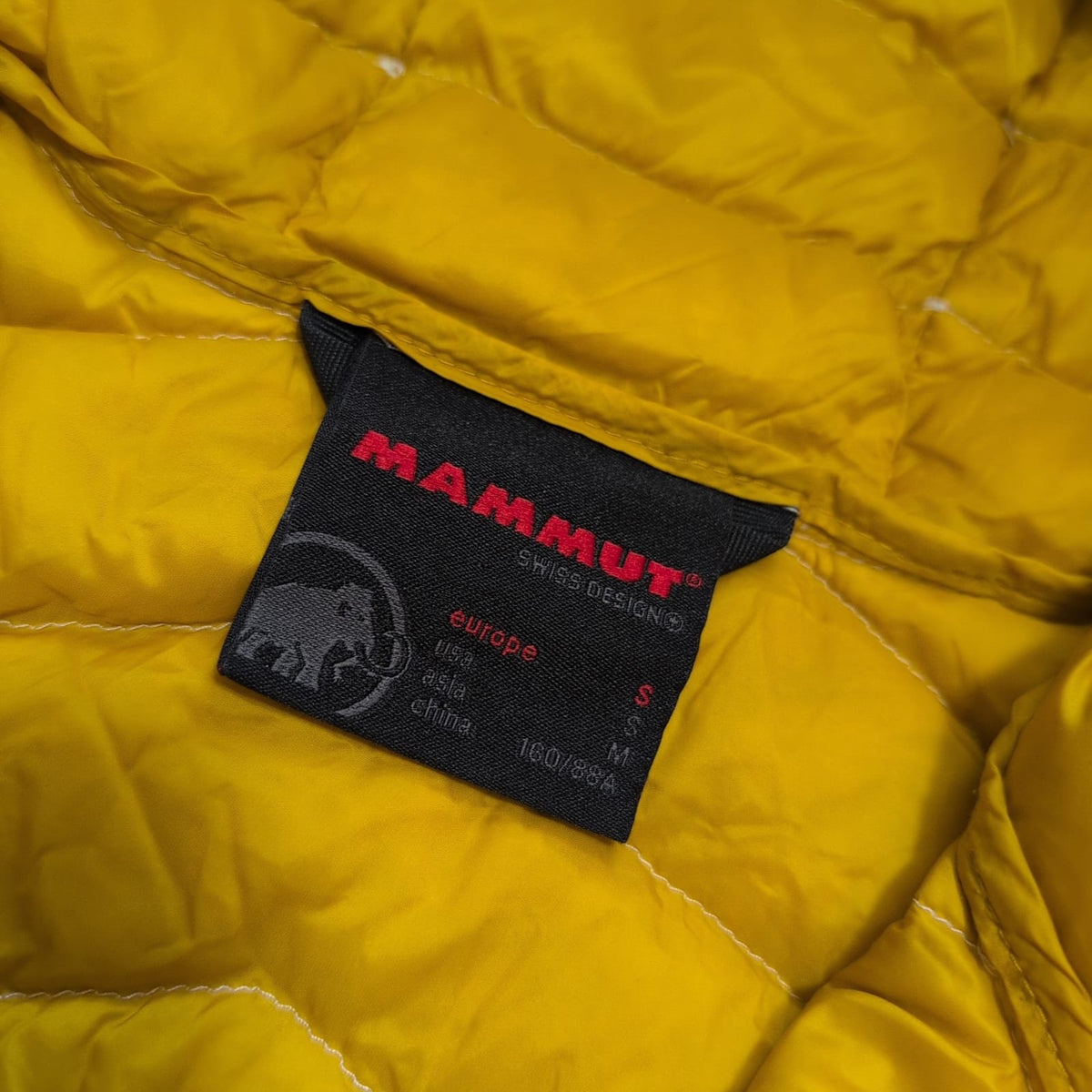 Daunen Jacke von Mammut (S Damen) gelb creme