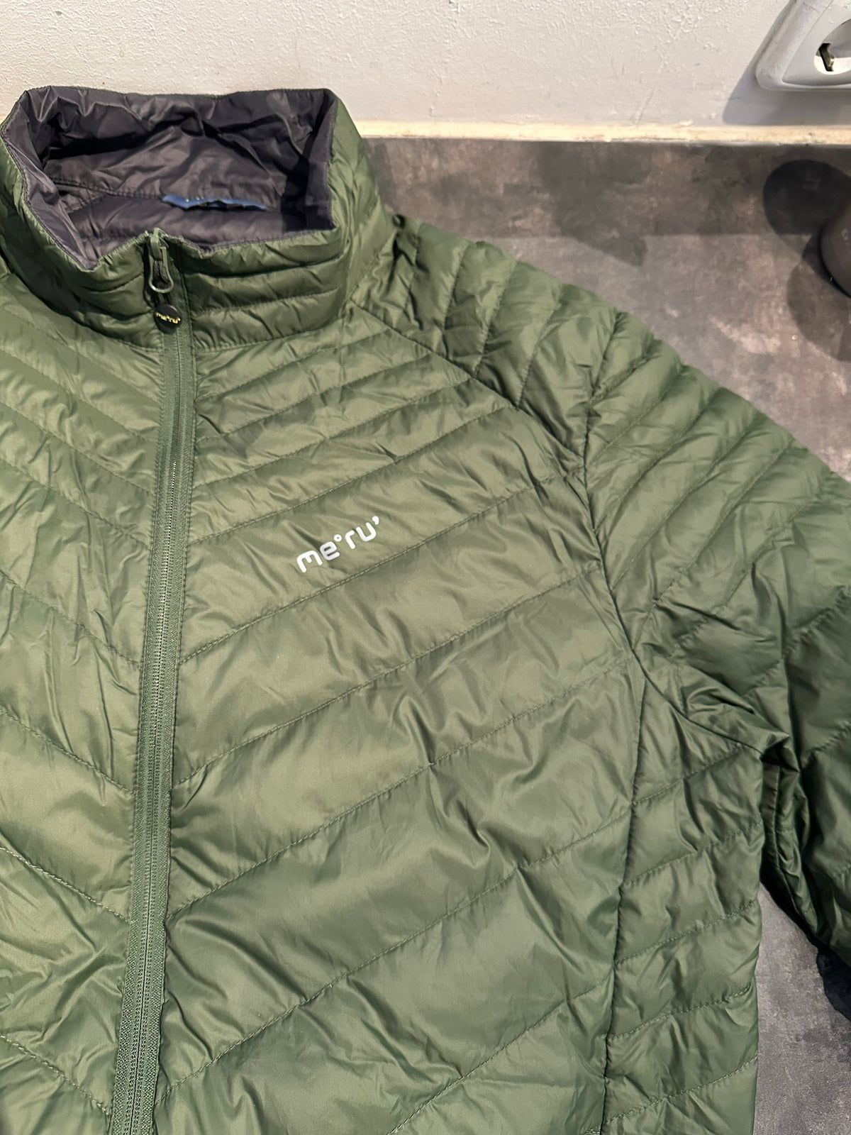 Daunen Jacke von Meru (XL Herren) grün
