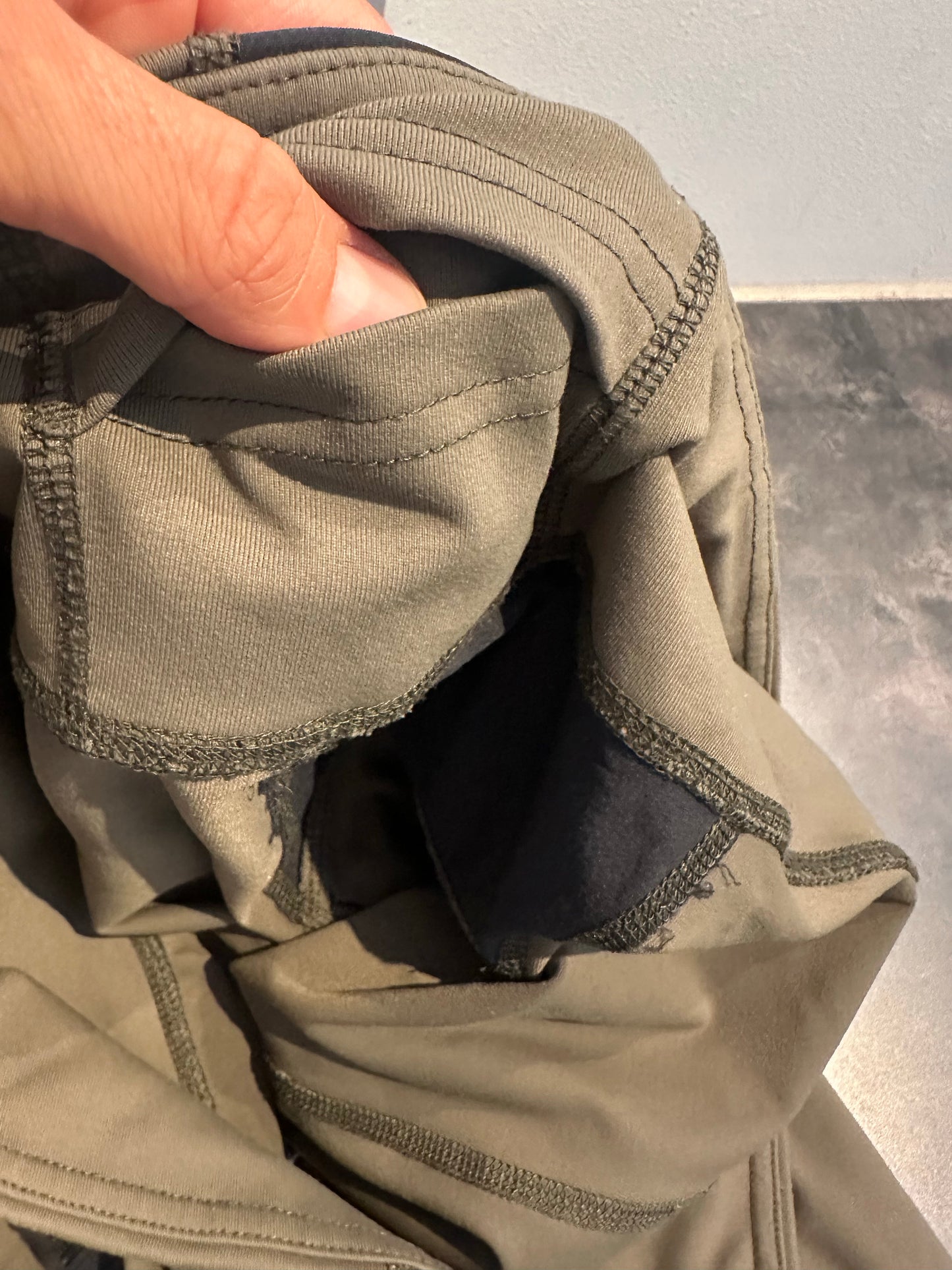 Sherpa Leggings (XL Damen) khaki