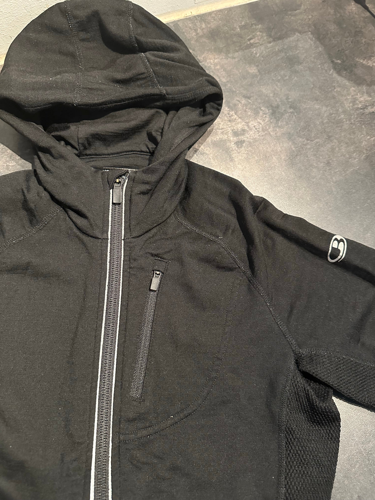 Zip Jacke Icebreaker pure Merino gt (Damen S) schwarz