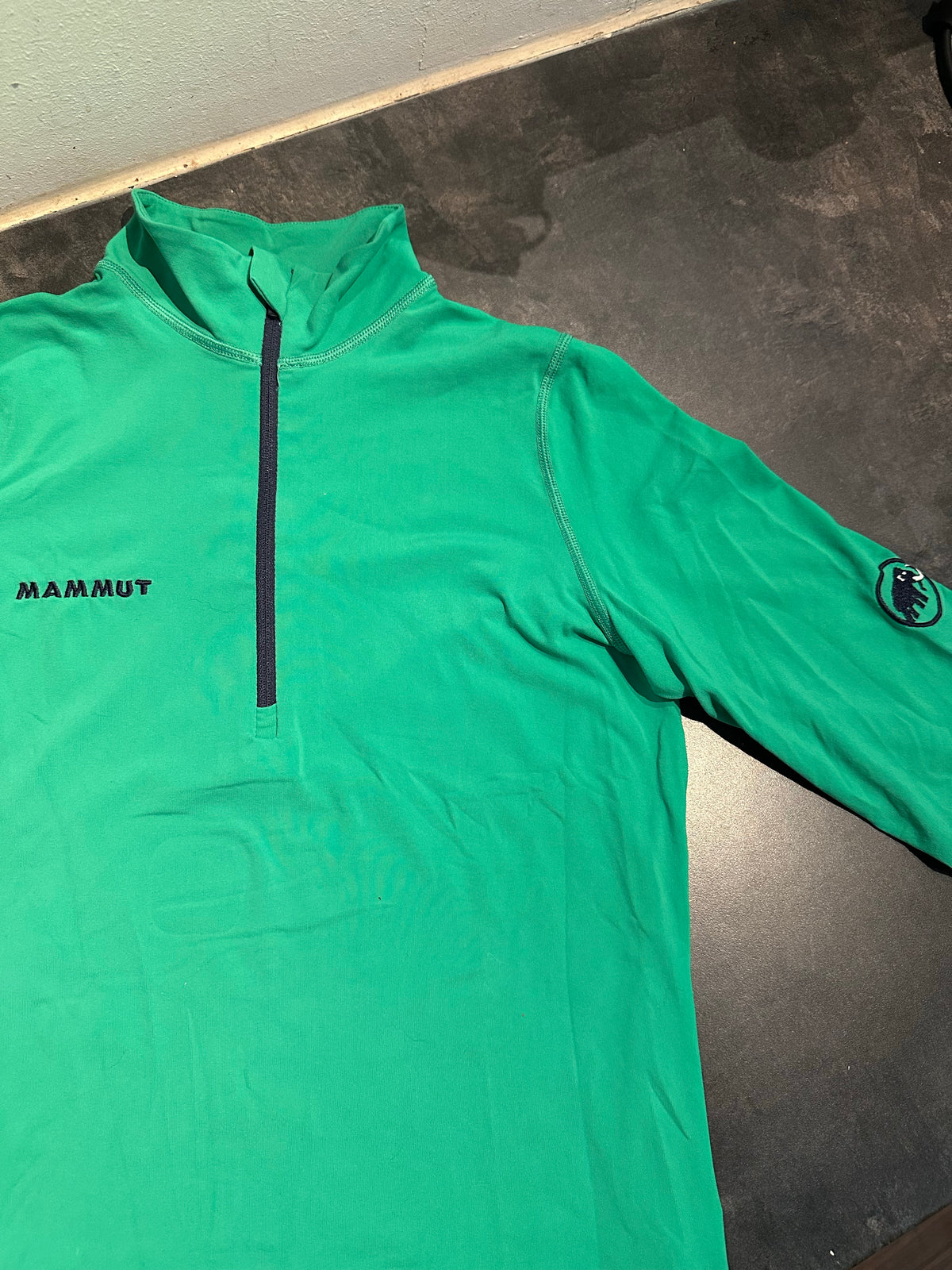 Longsleeve von Mammut (S Damen) neck-zip minze