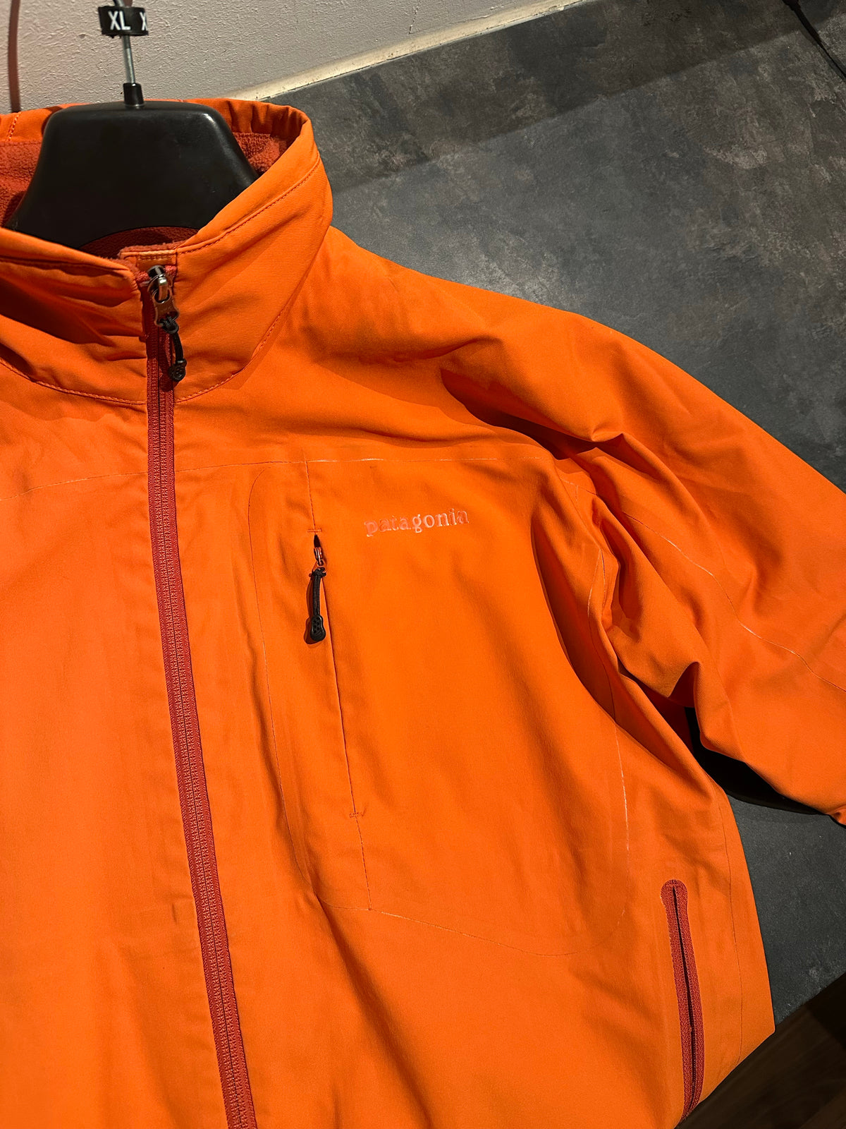 Jacke Patagonia (L Herren) leichtes Softshell orange