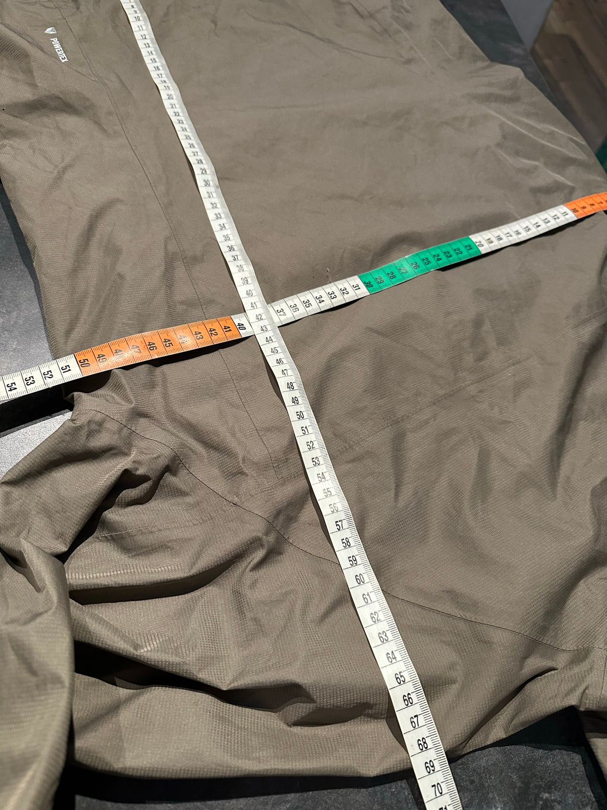 2,5-lagige Regen Jacke von Salewa (S Herren) khaki