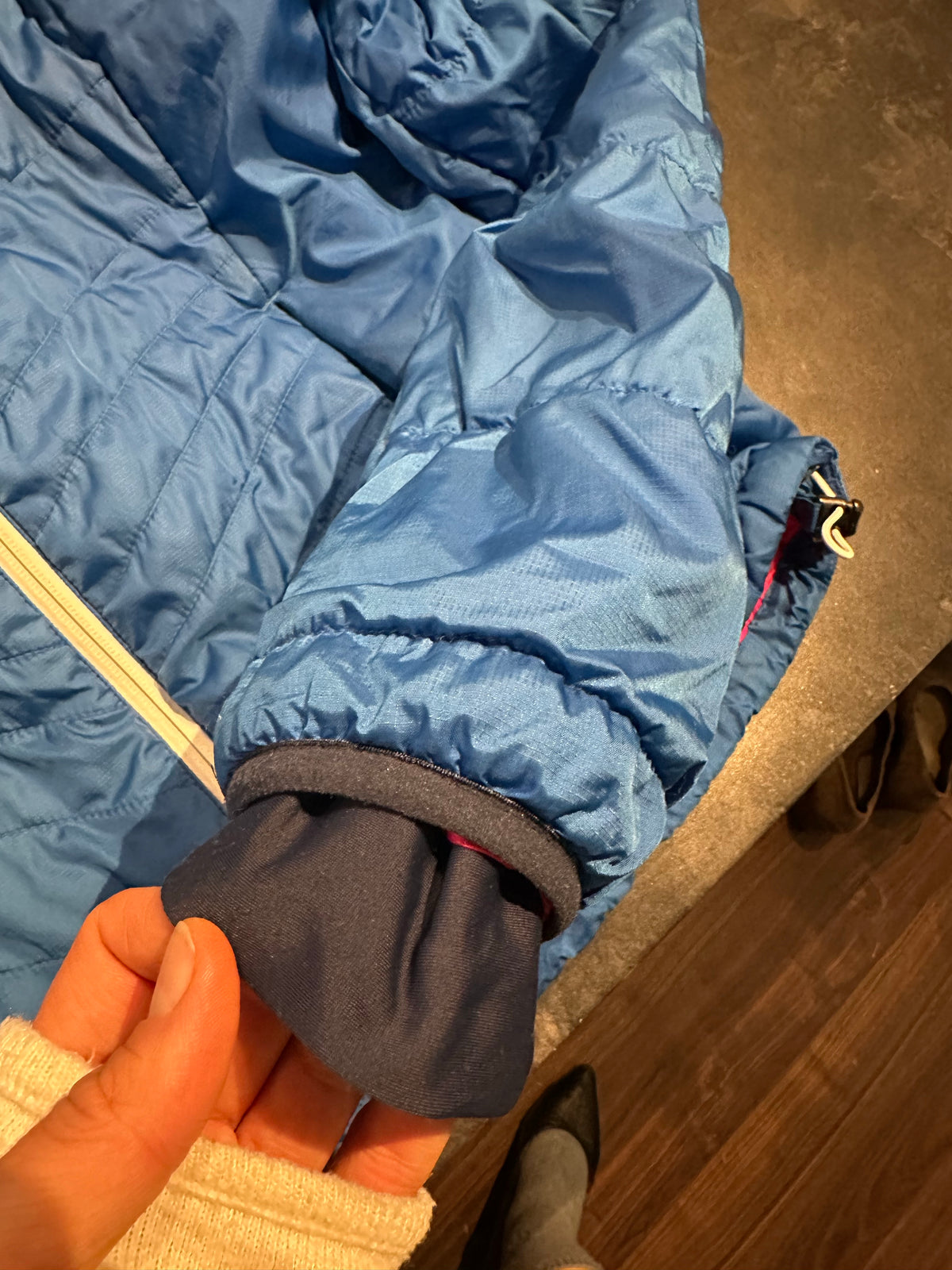 Jacke Ortovox (L Damen) Swisswool inside blau