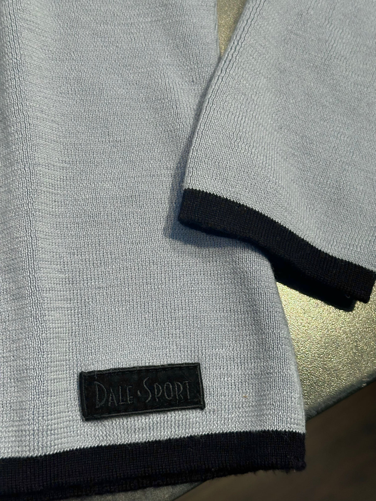 100% Wolle Dale of Norway Strickpullover (M Damen) hellblau