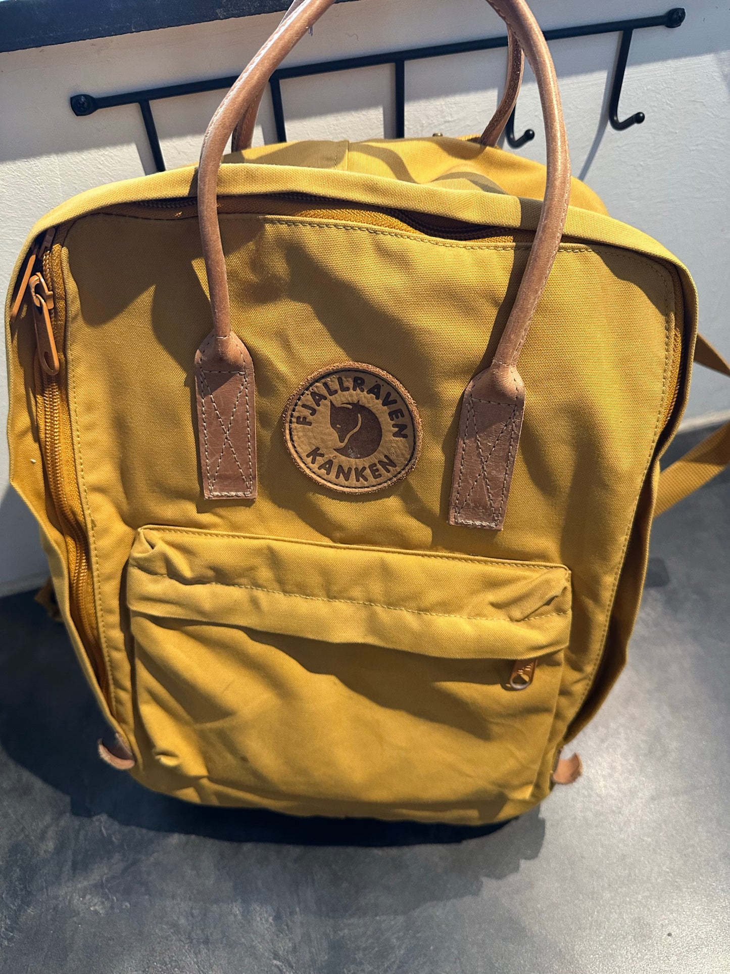 Fjällräven kanken Rucksack gelb