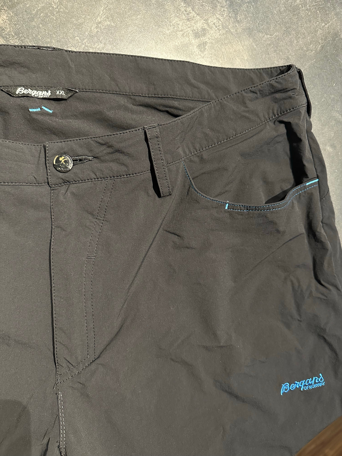 Shorts von Bergans (XXL Herren) 3/4 Hose grau