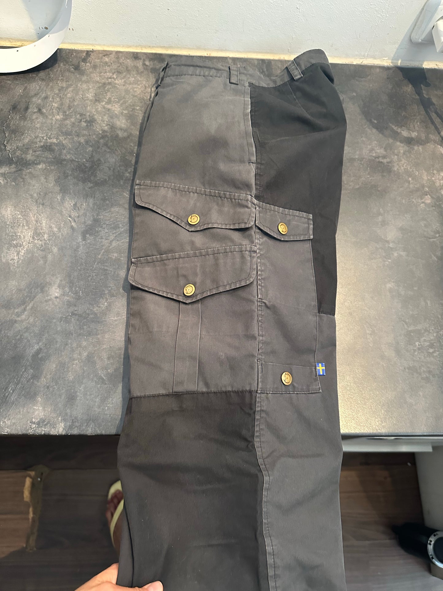 Hose von Fjällräven Vidda (M Herren) G-1000 grau schwarz