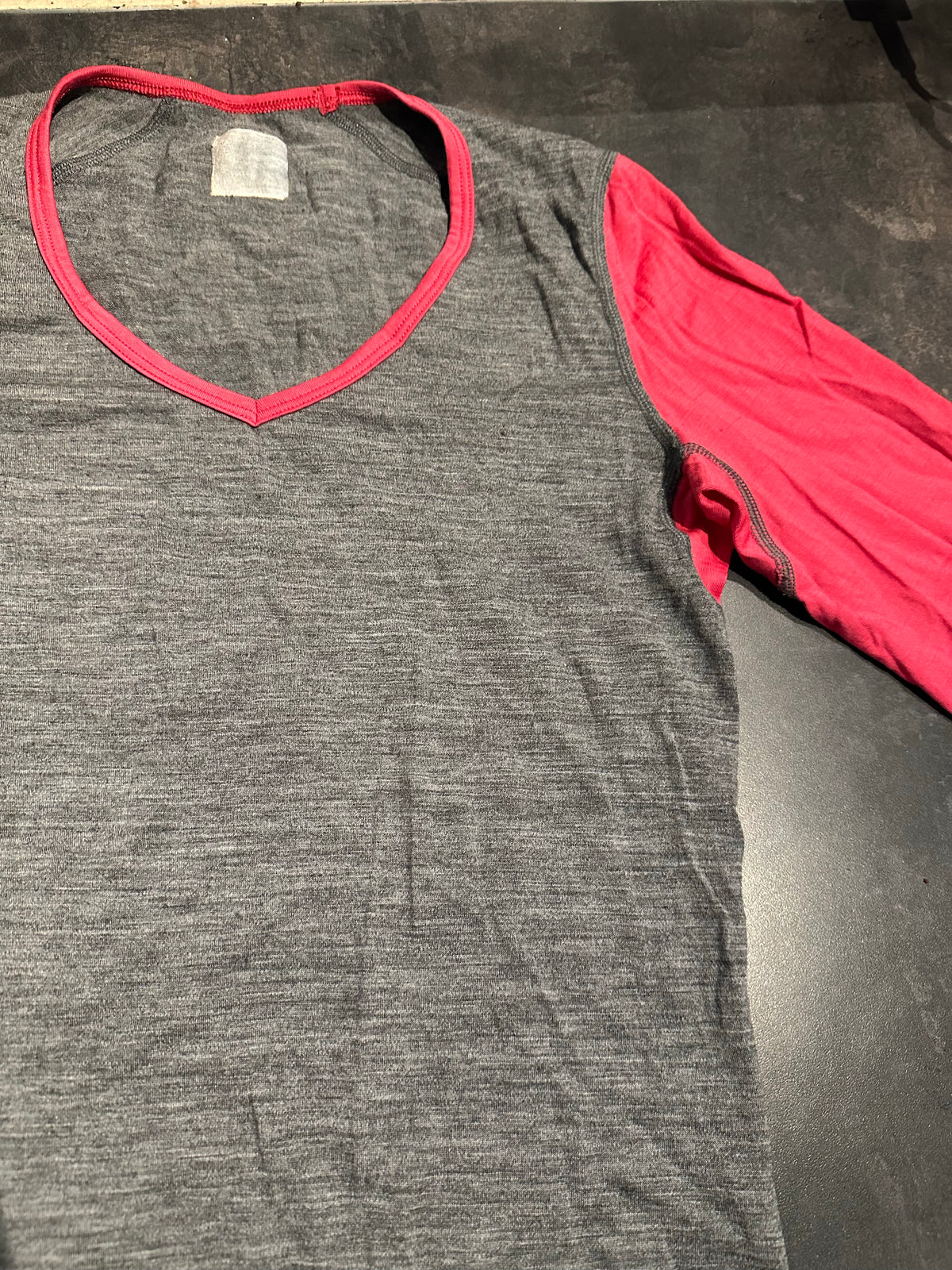 Longsleeve Icebreaker (S Damen) Merino grau pink