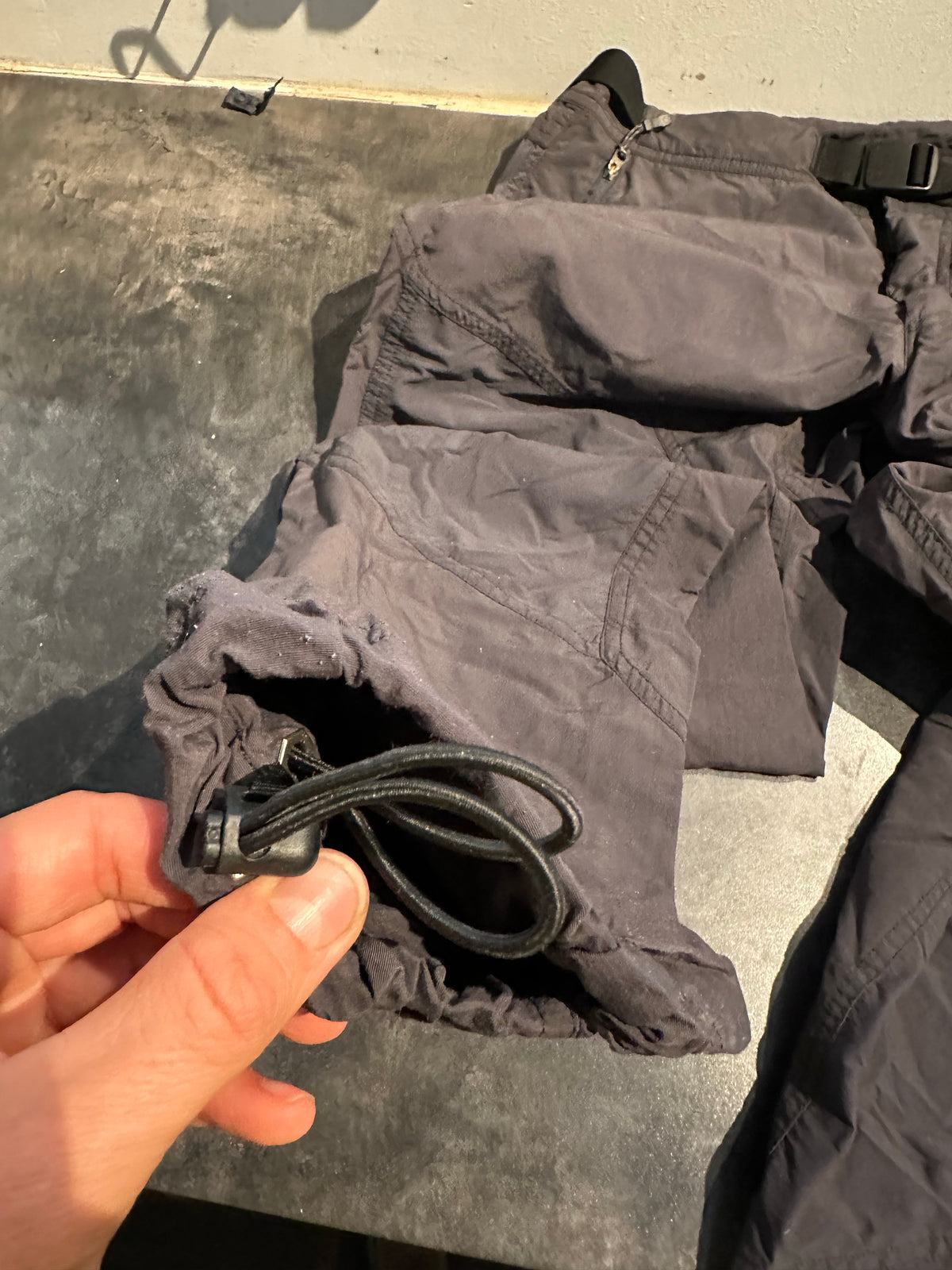 Robuste Trekking Hose von Haglöfs (S Herren) grau