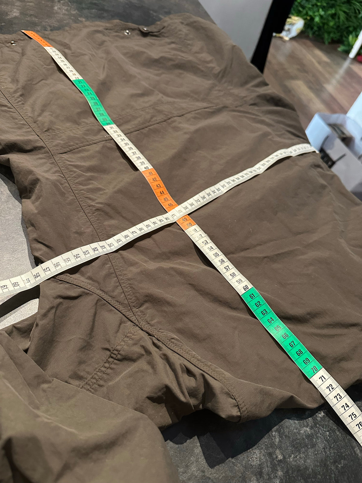 Regen Jacke Fjällräven (M Damen) anthrazit grau