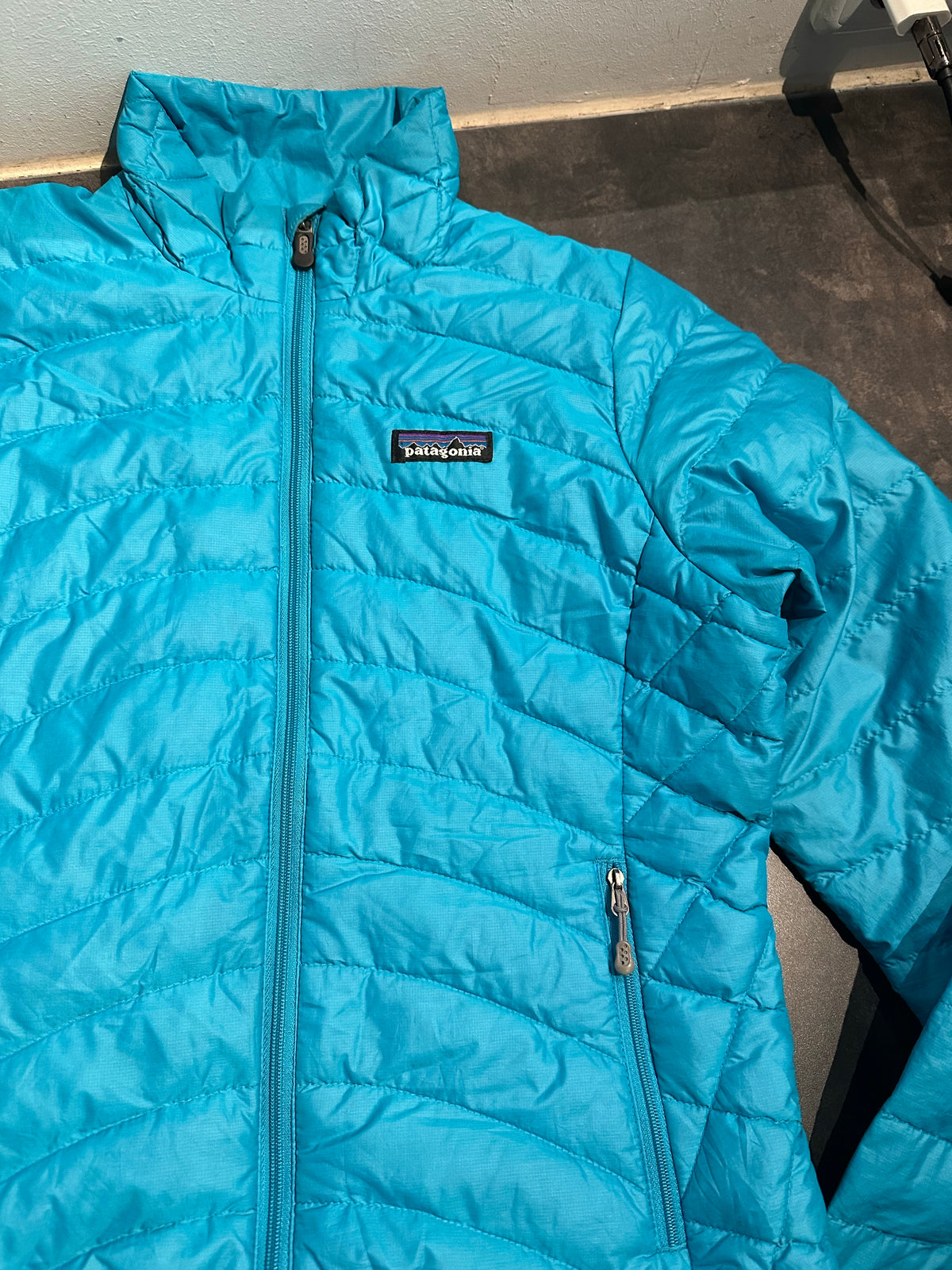 Patagonia Daunen Jacke (S Damen) Isolations- Steppjacke türkis