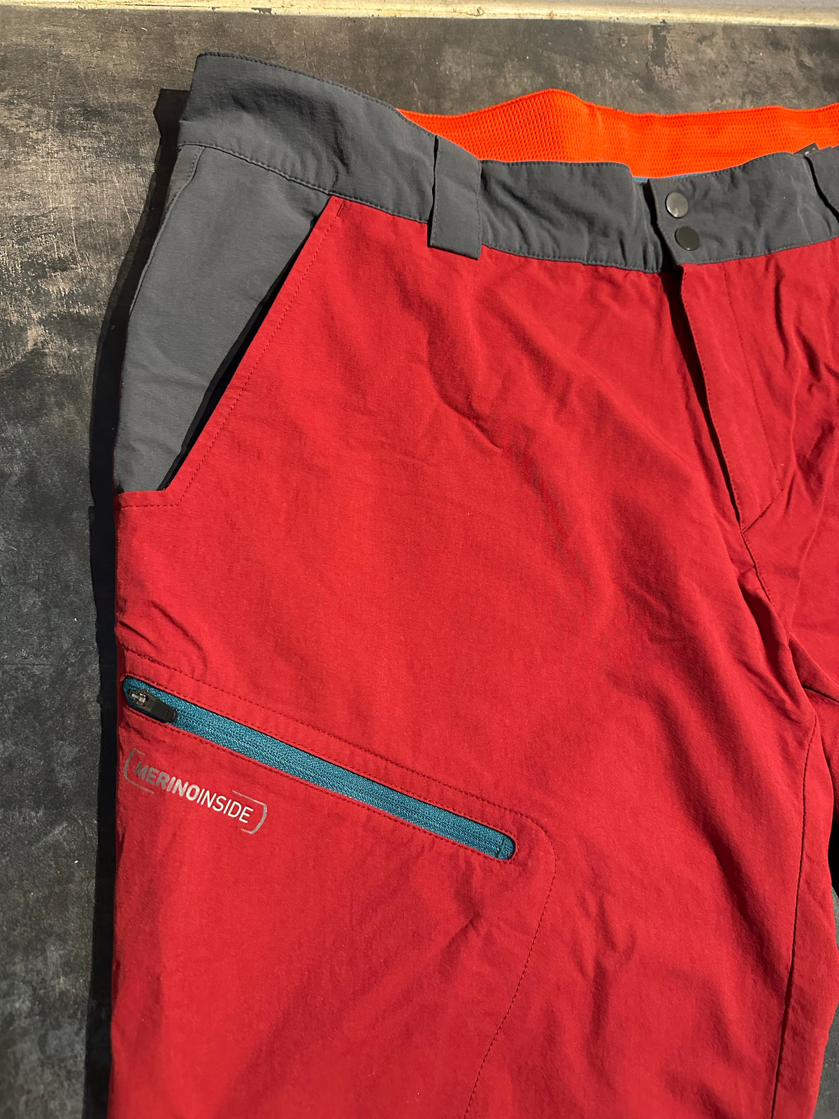 Touren Hose  Ortovox Merino (XL Herren) Softshell rot