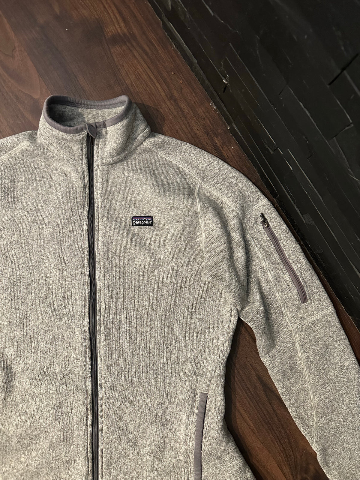 Patagonia Fleece Jacke (M Damen) Better Sweater grau