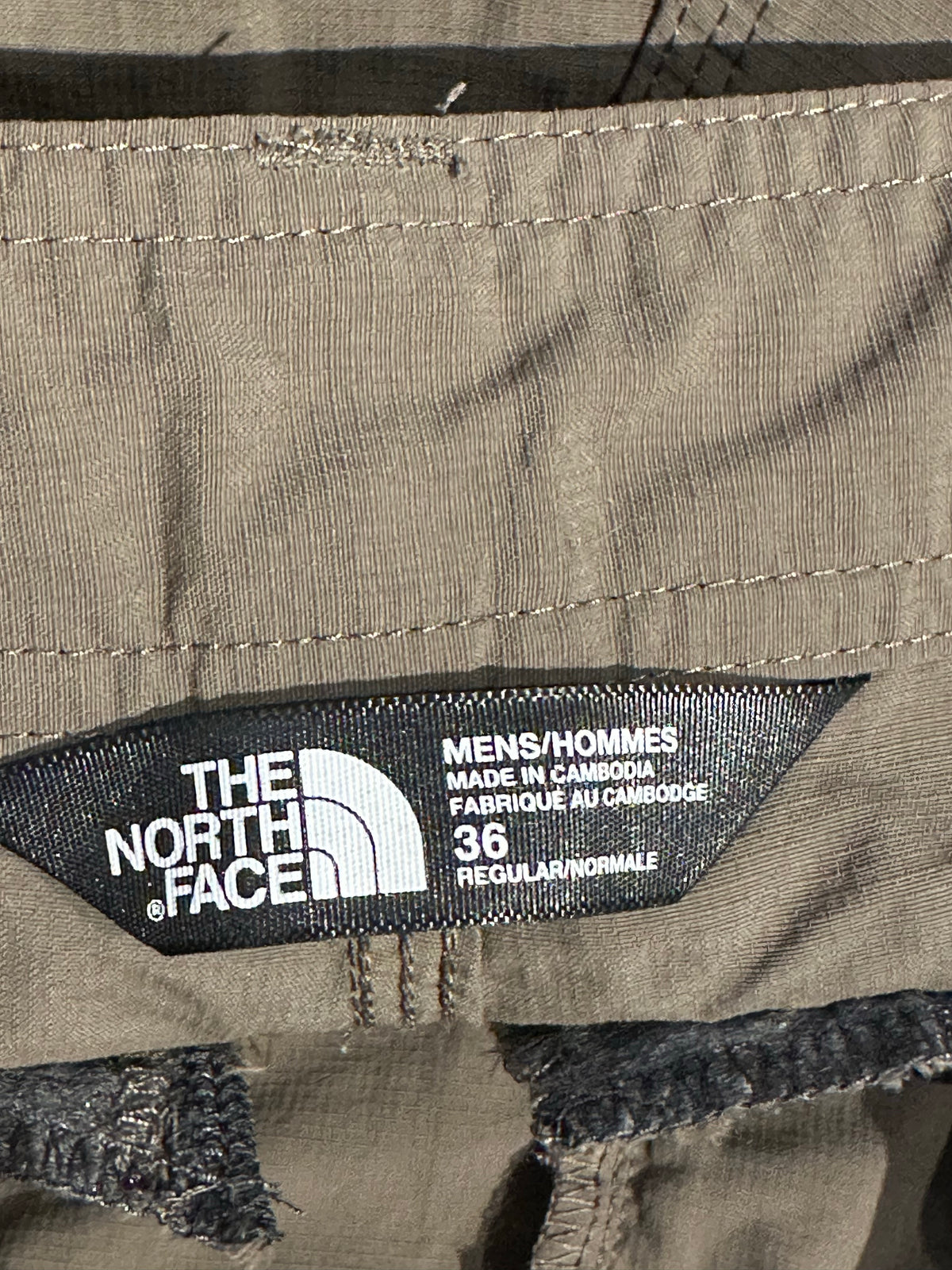 Zip Off Hose (L-XL Herren) 2in1 The North Face khaki beige