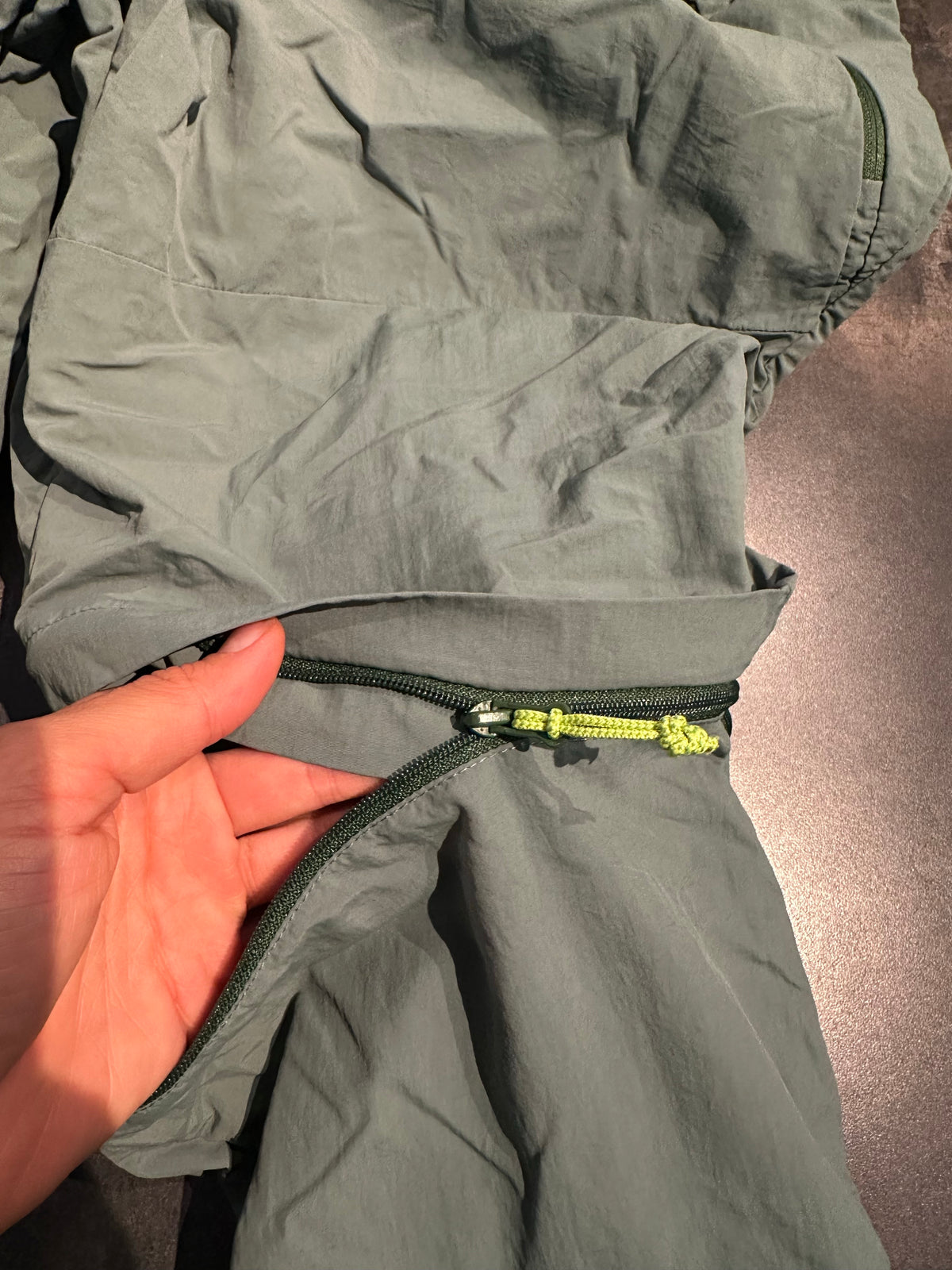Zip Off Hose von Salewa ( L Herren ) 2in1 grün