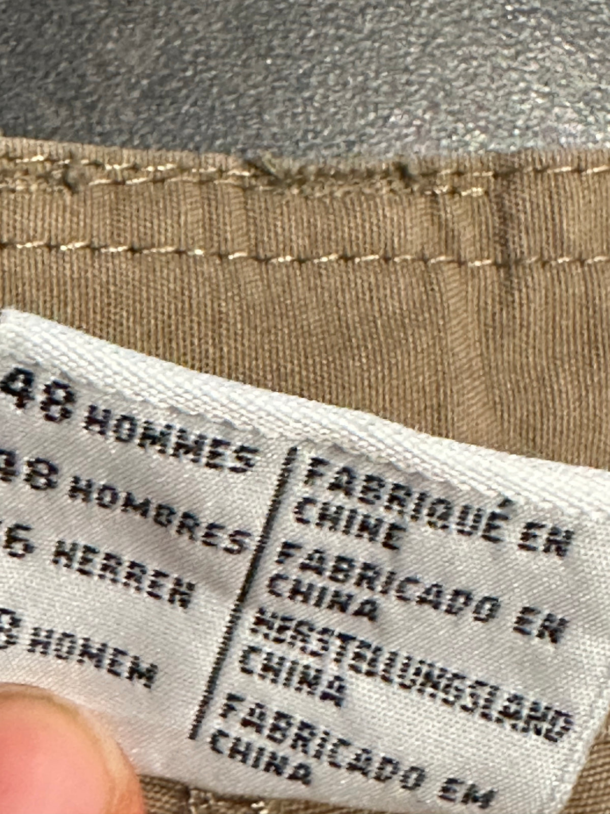 Cotton Hose von Columbia (XXXL Herren) beige
