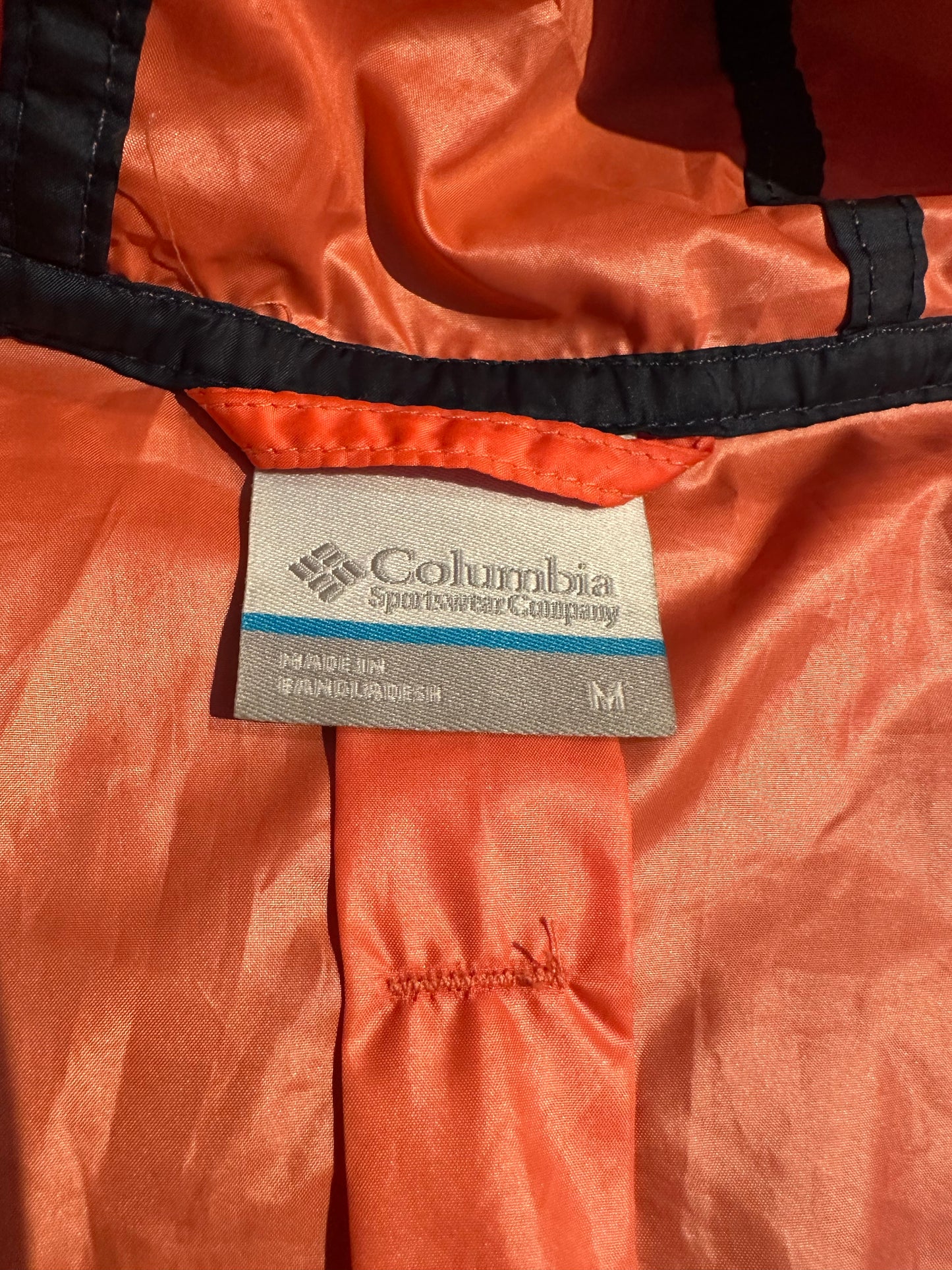 Windbreaker-Jacke Herren (M Damen) Columbia rosa marineblau