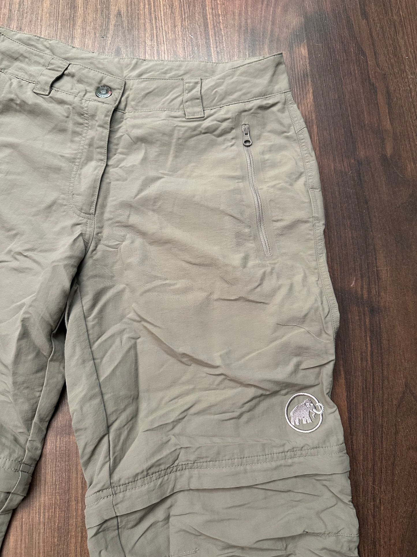 Trekking Hose Mammut (S Damen) Softshell grau