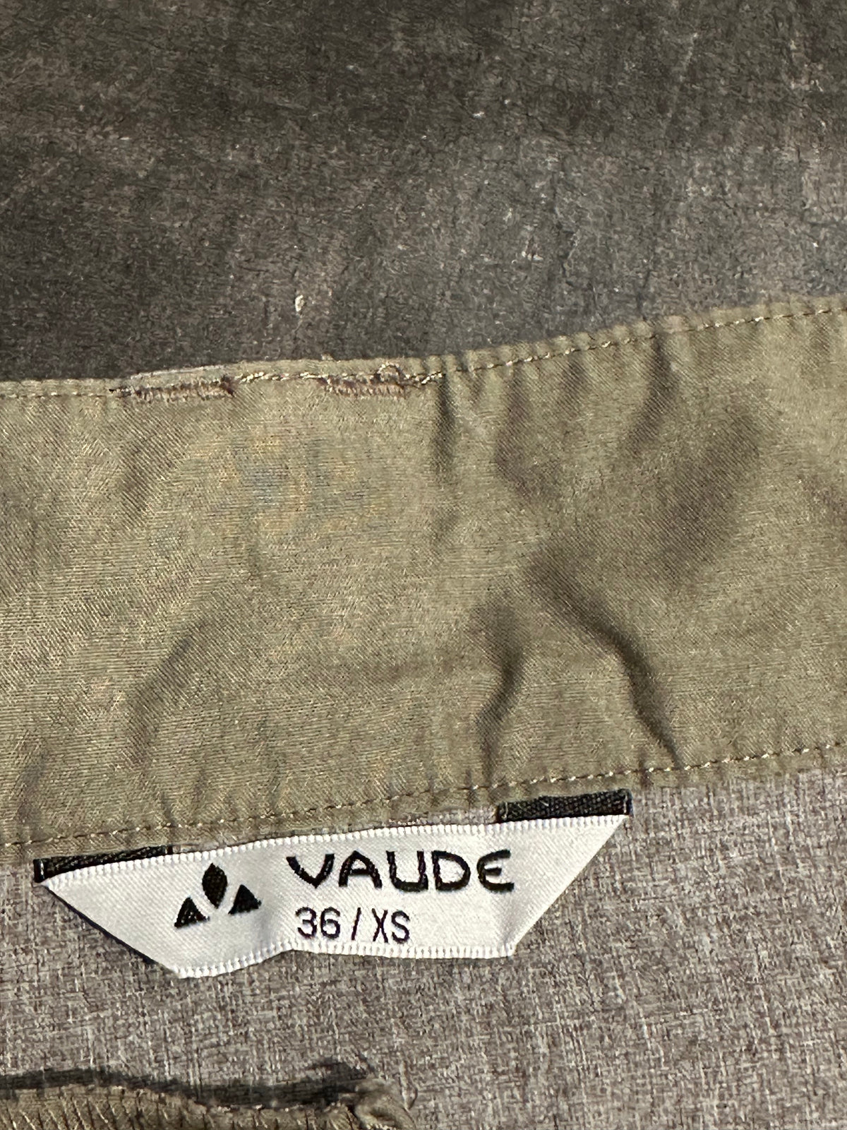 Zip Off Trekking Hose Vaude 2 in 1 (XS Damen) grau