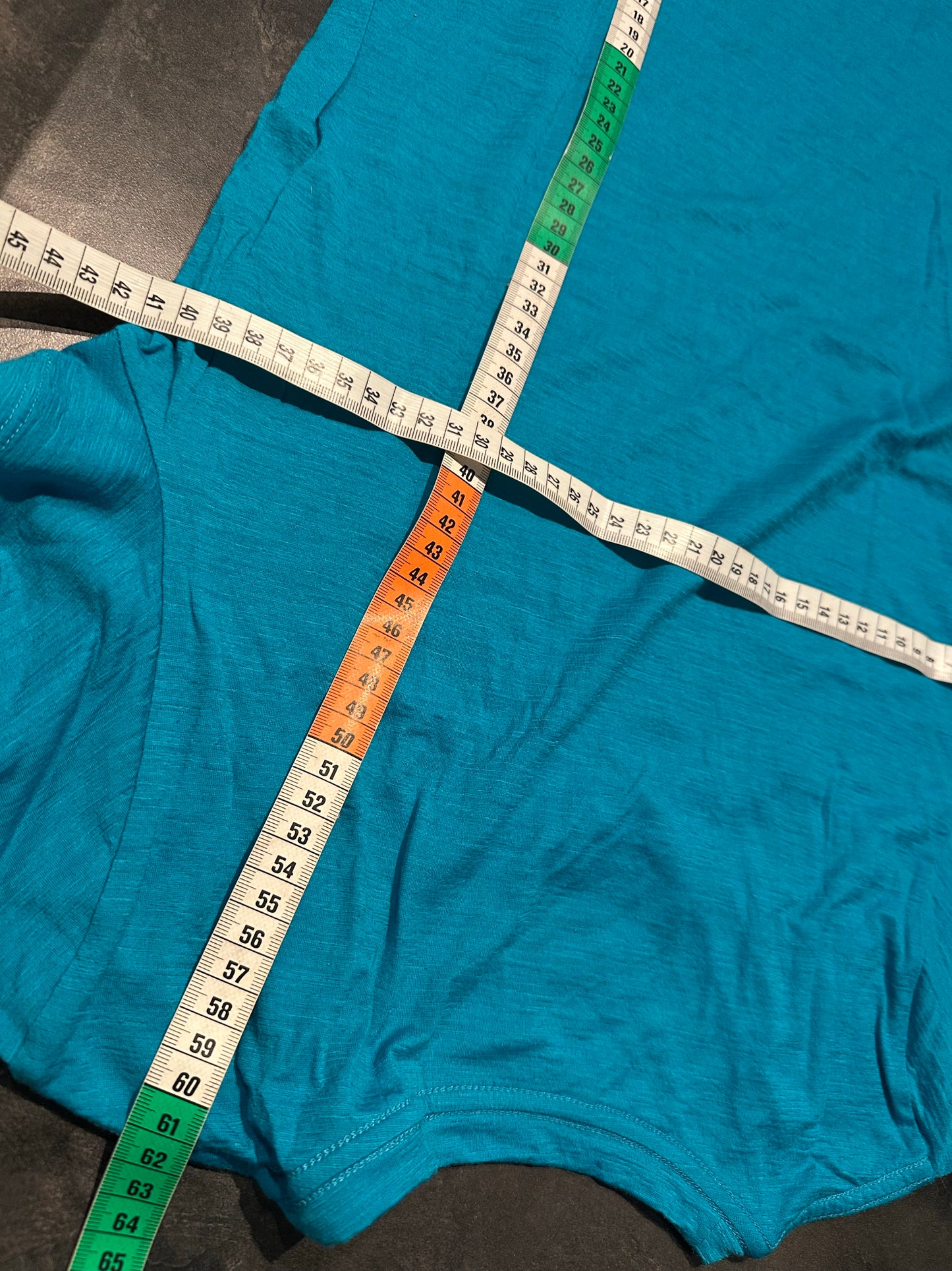 T-Shirt von Icebreaker Merino (S Damen) blau mit Print