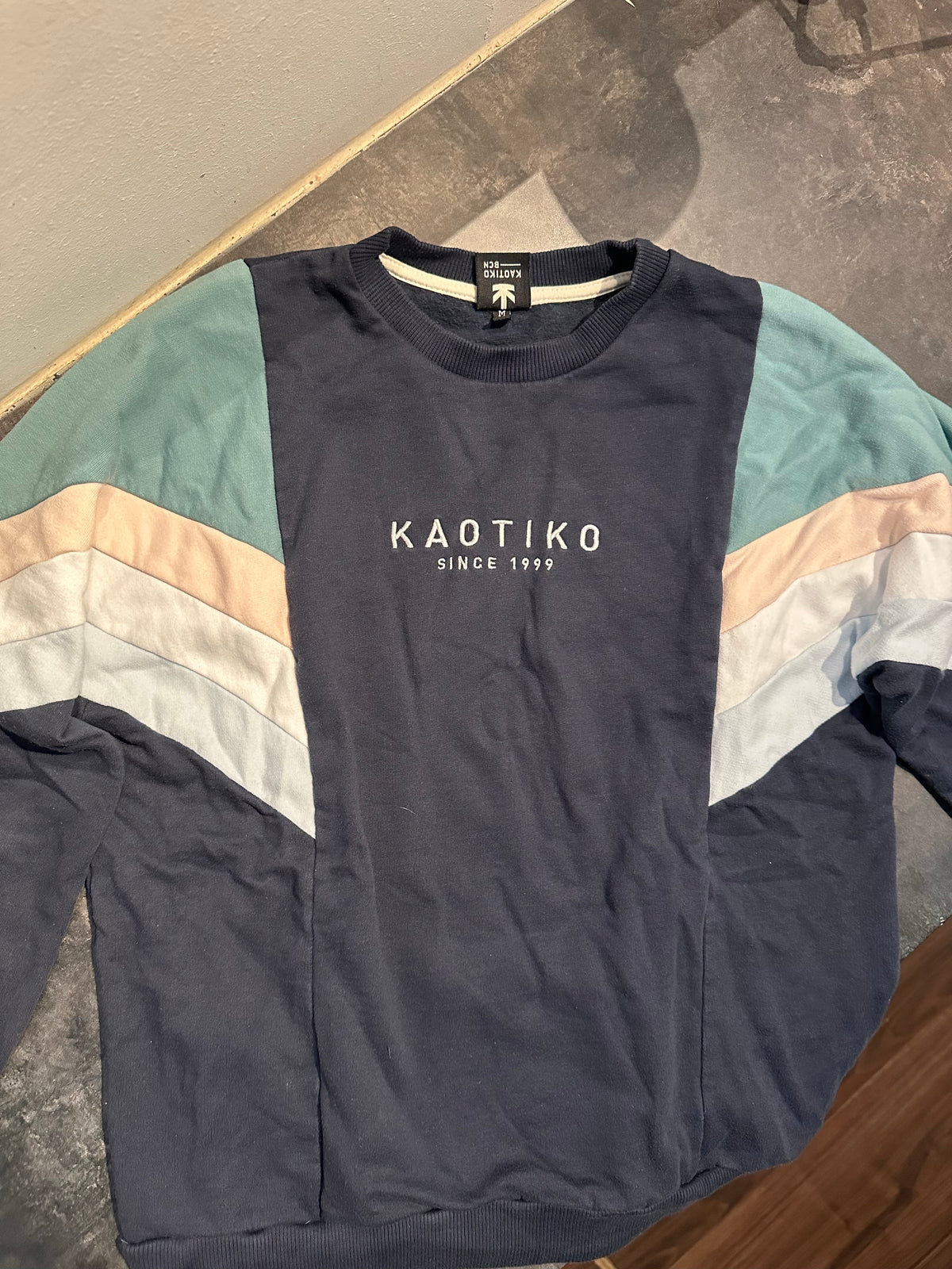 Kaotiko Pullover M dunkelblau (Unisex)