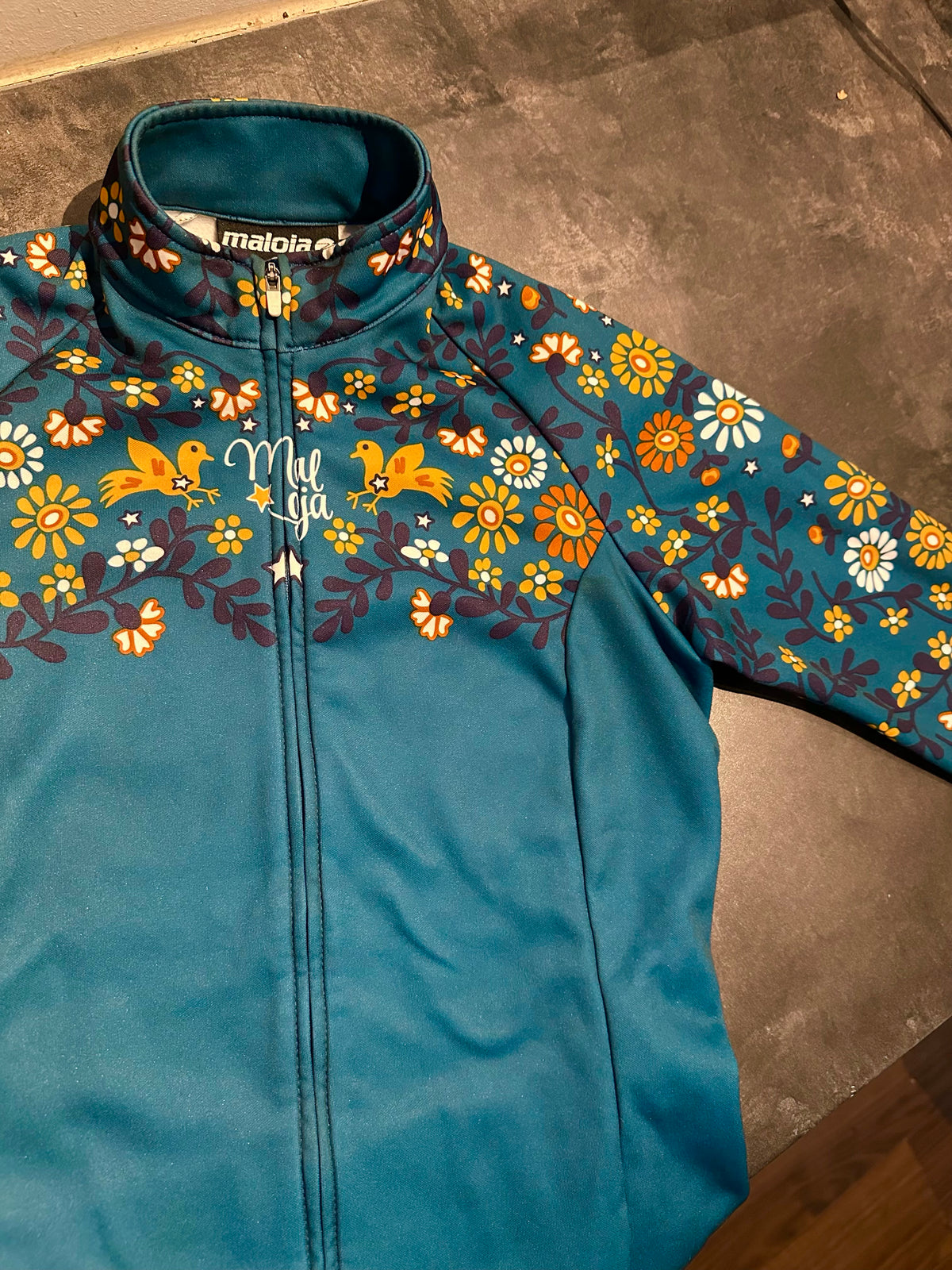 Rad- Jacke von Maloja (Damen S) Rad Trikot bunt
