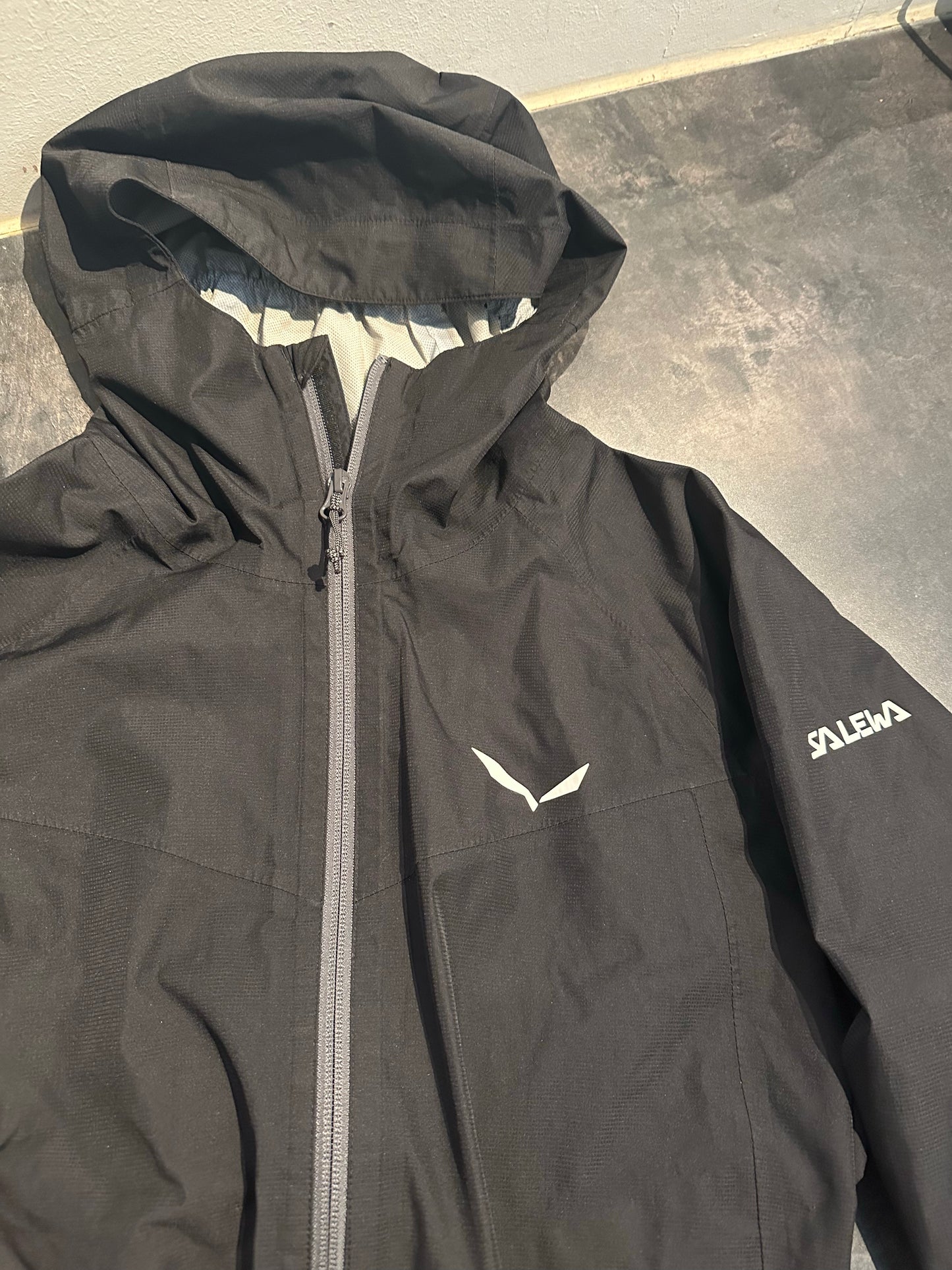 Regen Jacke von Salewa (M Herren) wasserdicht schwarz