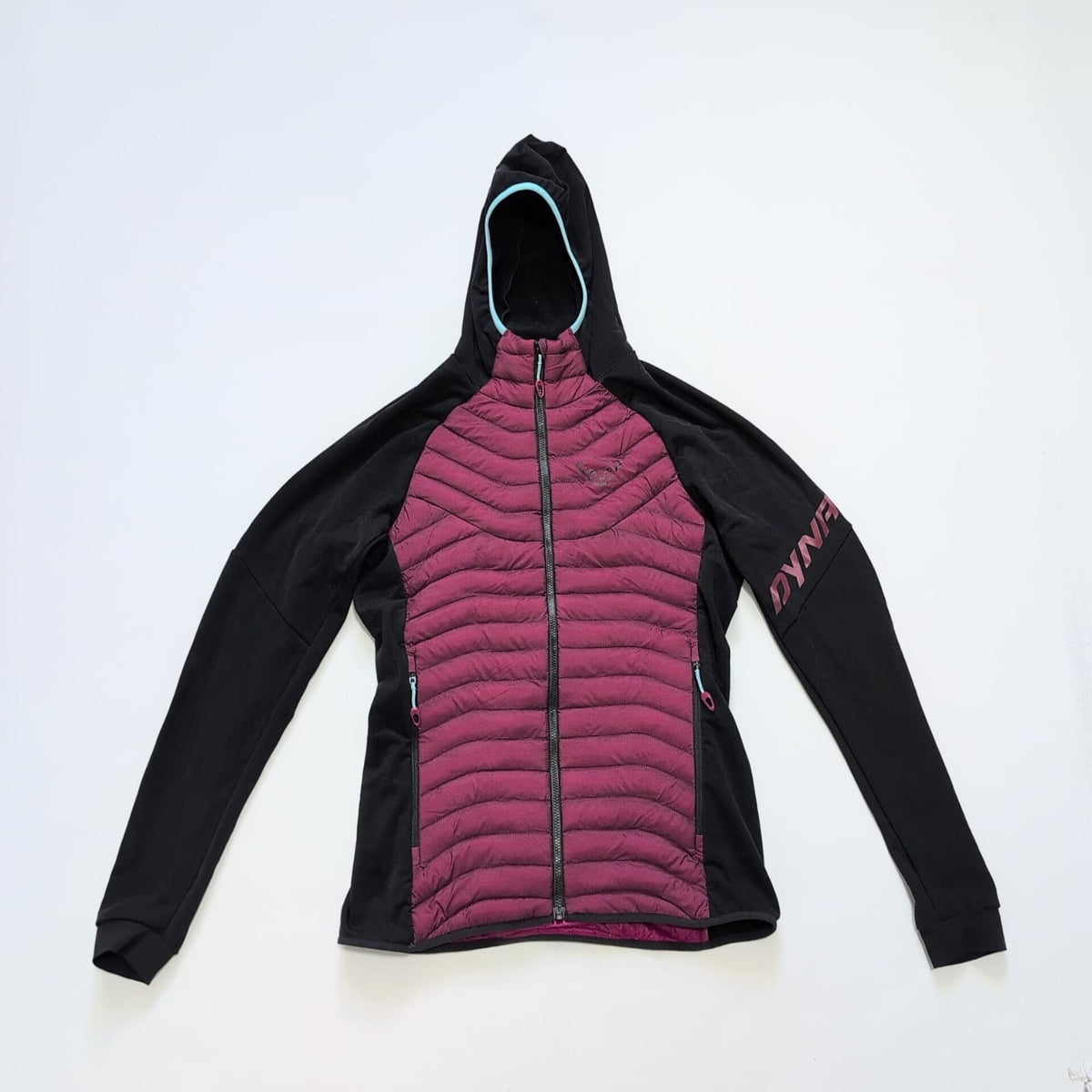Hybrid Jacke Dynafit (Damen XS) Kapuze schwarz pink
