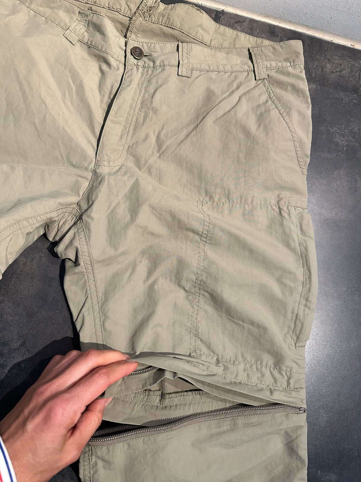 2in1 Hose Fjällräven (Damen M-L) Zip Off beige