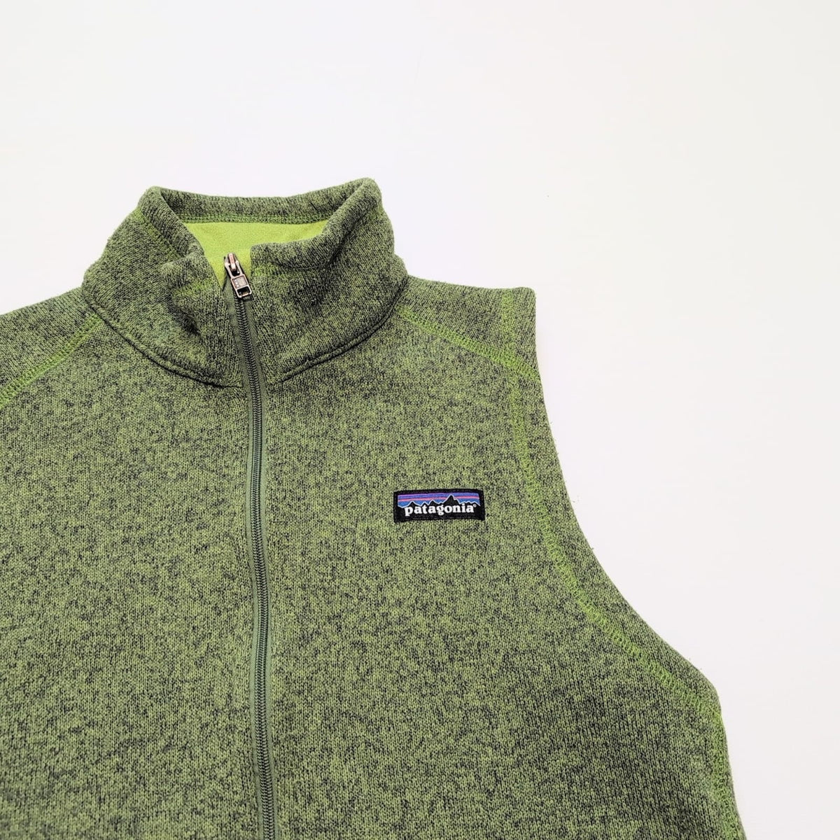 Patagonia Weste (M Damen) Strickoptik Better Fleece grün