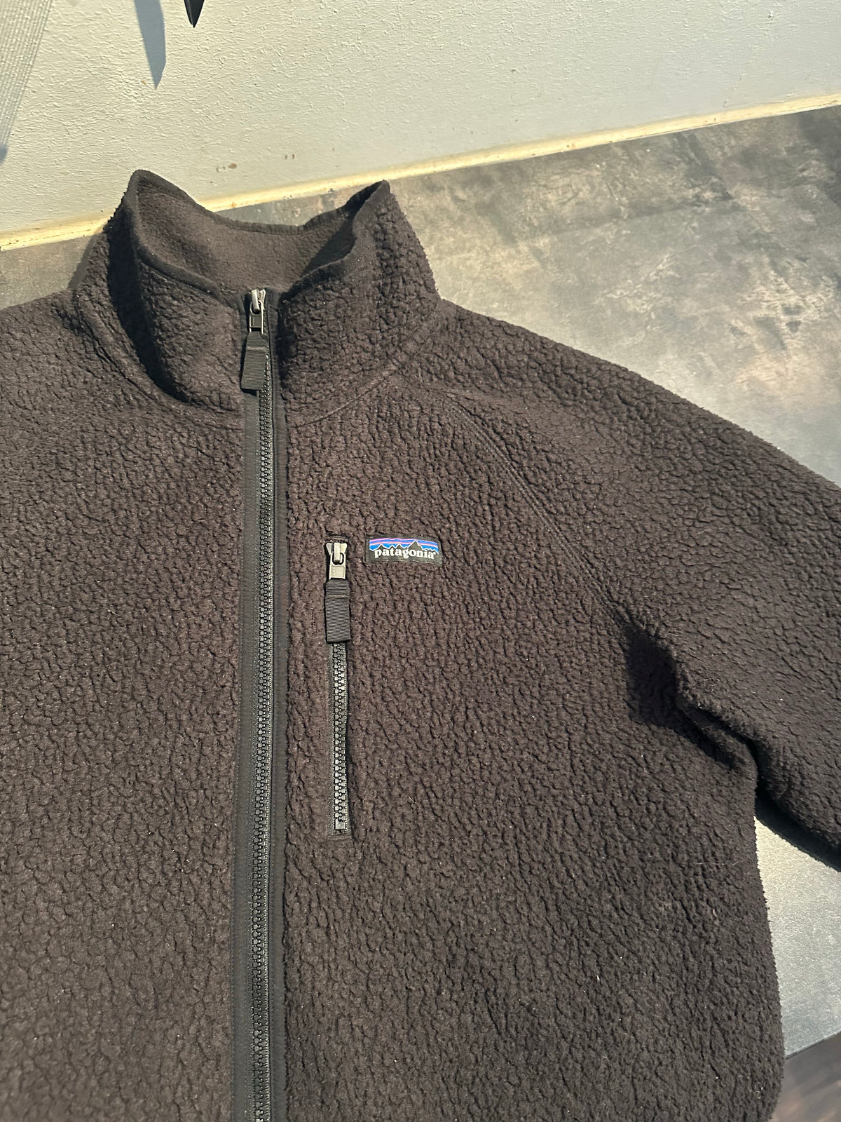 Zipper Jacke von Patagonia (XL-XXL Herren) Better Fleece schwarz
