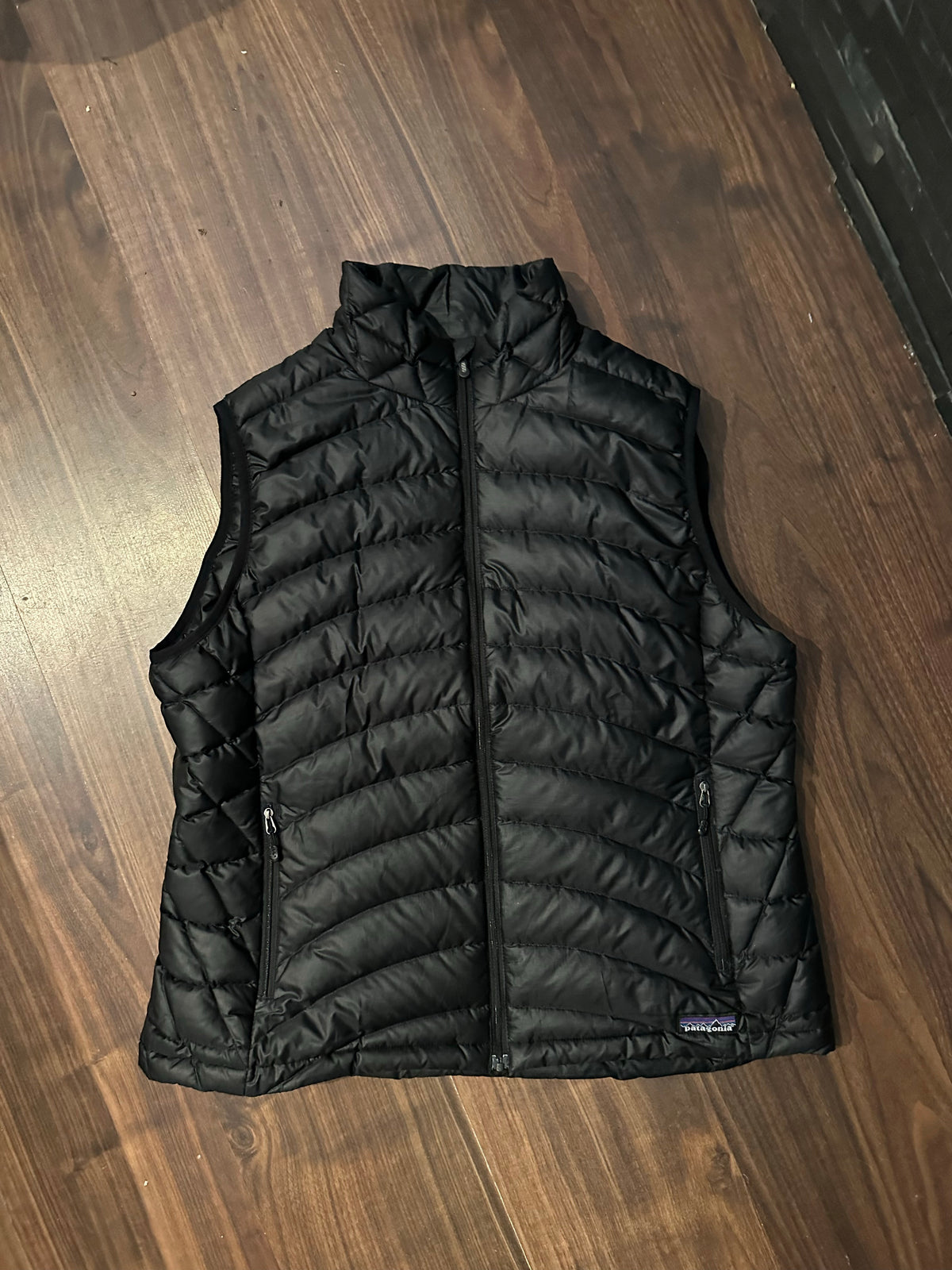 Daunen Weste von Patagonia (XL Damen) schwarz