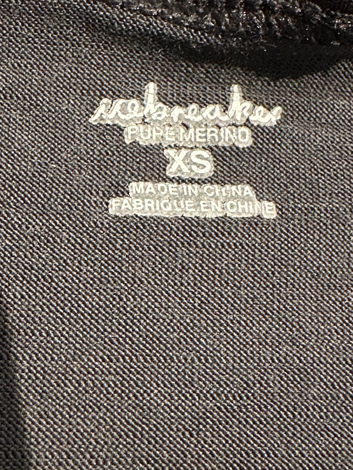 Merino Longsleeve Icebreaker (XS Damen) braun print
