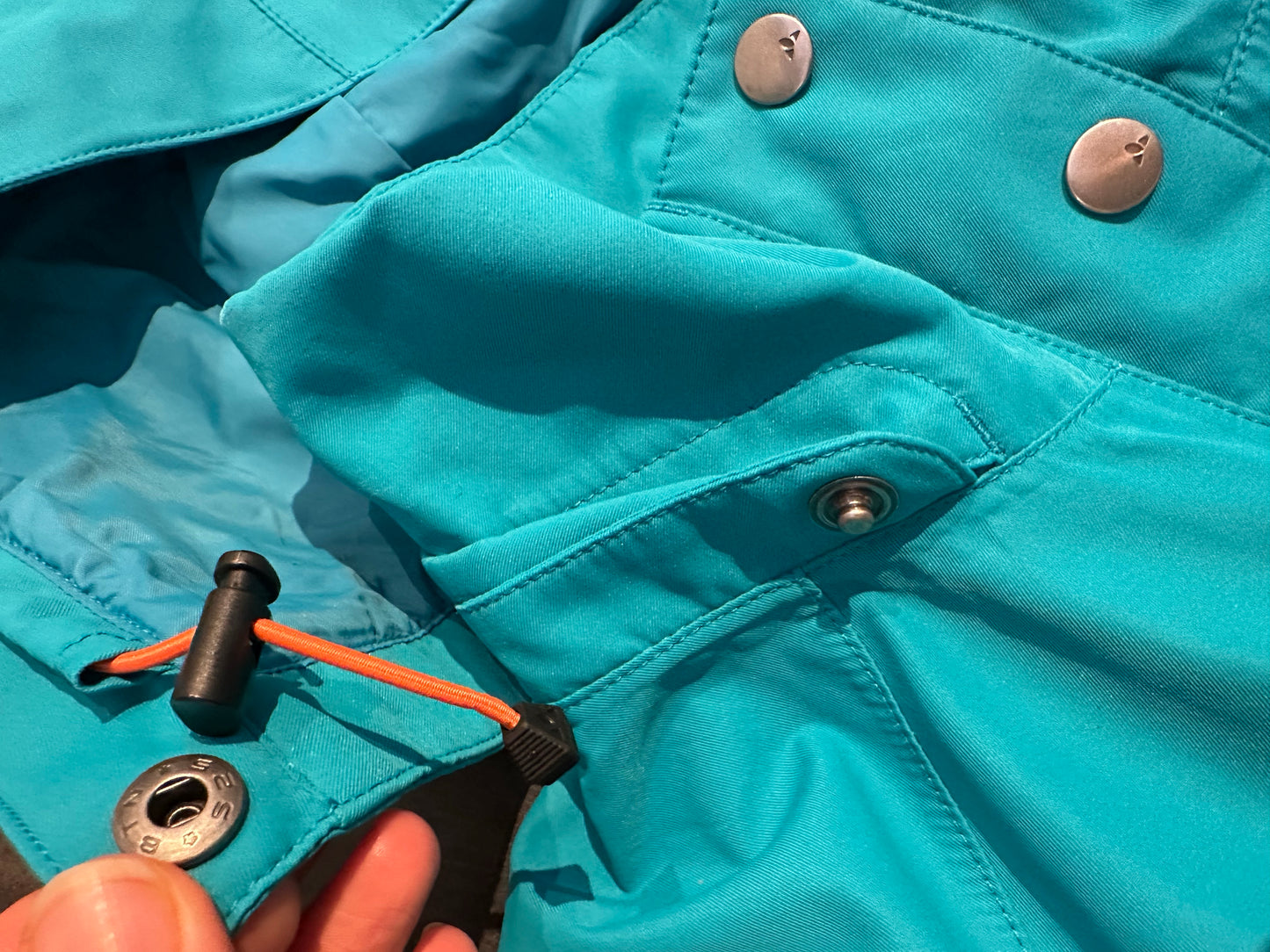 Regen Jacke von Vaude (L-XL Damen ) 3-lagig blau