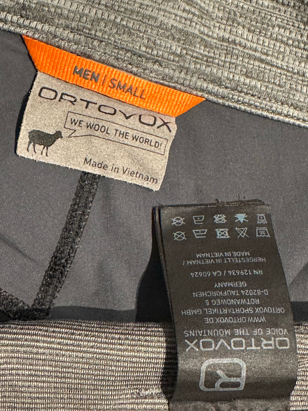 Touren Hose  Ortovox Merino (S Herren) Softshell schwarz