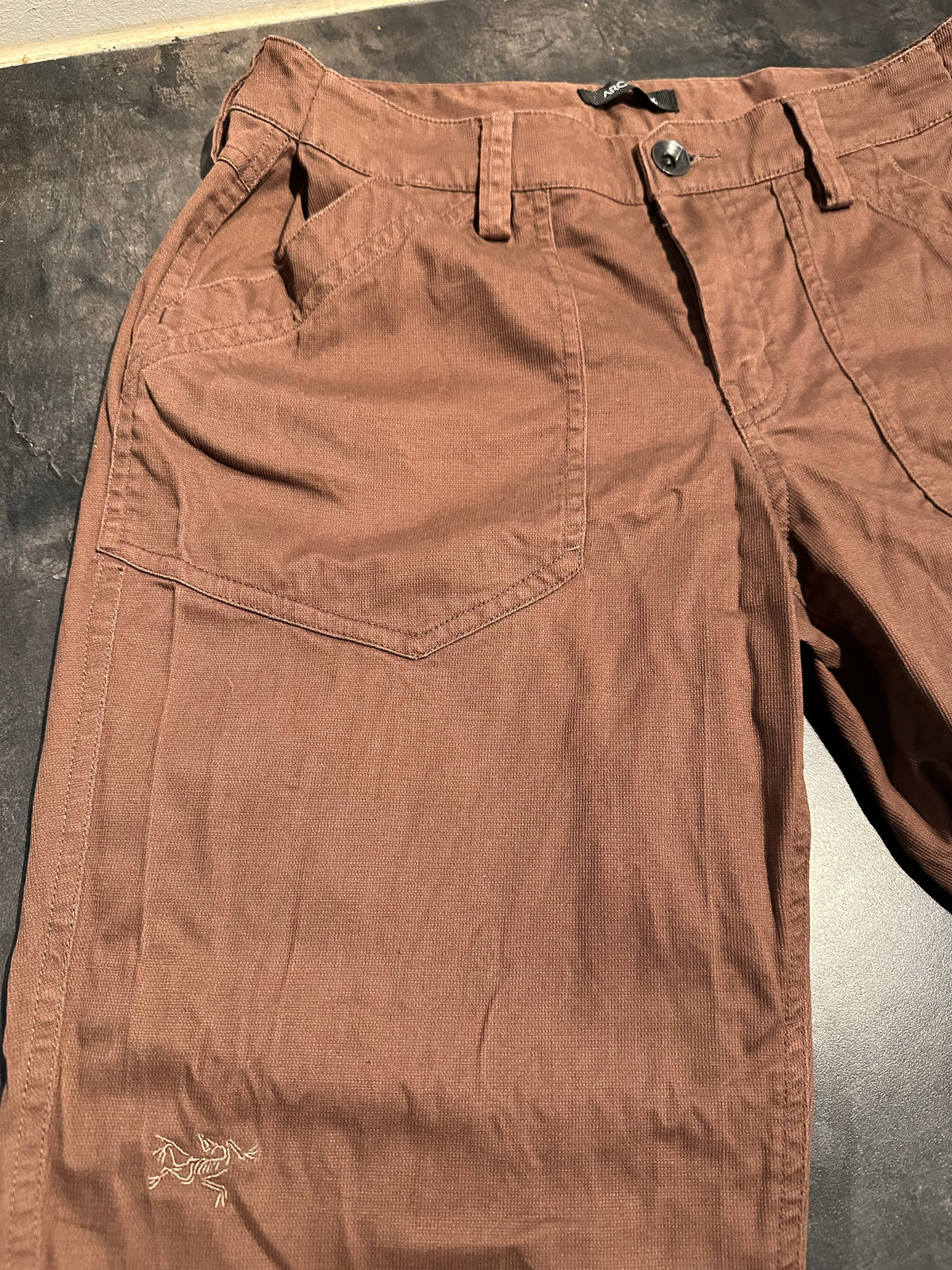 Kletter Hose Arcteryx (Damen S) Pants braun