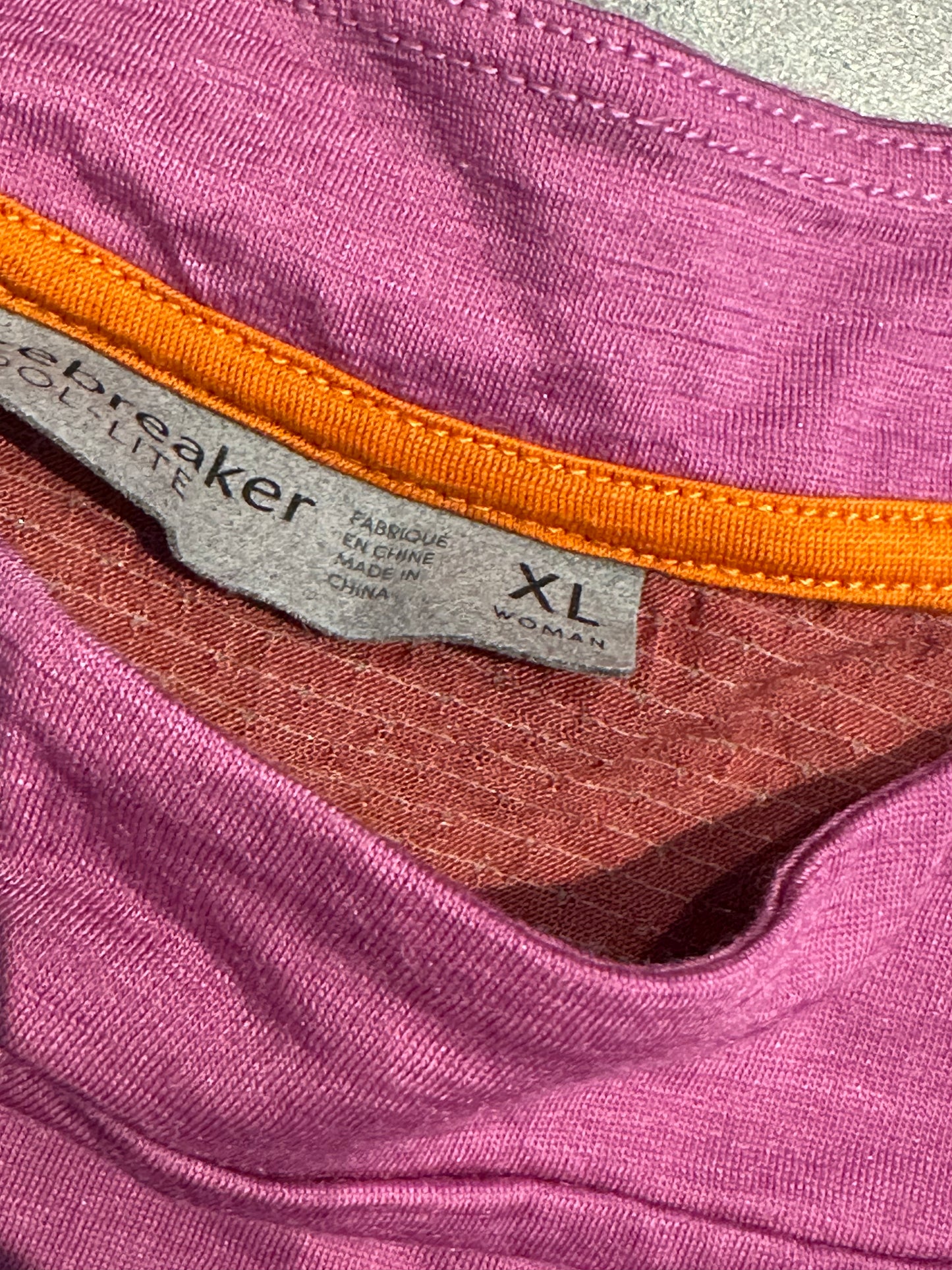 Tank Top von Icebreaker Merino (XL) magenta