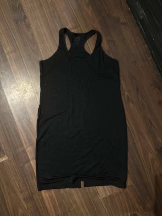 Langes Merino Kleid von super.natural (L Damen) schwarz