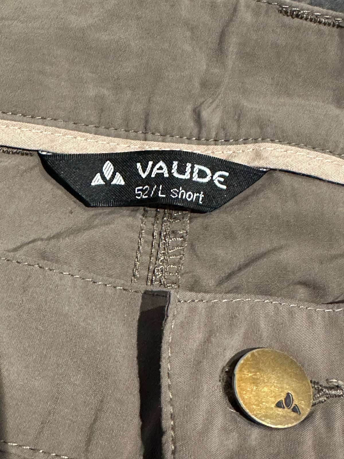 Zip Off Hose von Vaude (Herren L) 2in1 Trekkinghose khaki