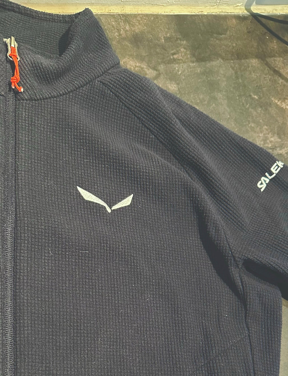 Fleecejacke von Salewa (XL Damen) marineblau